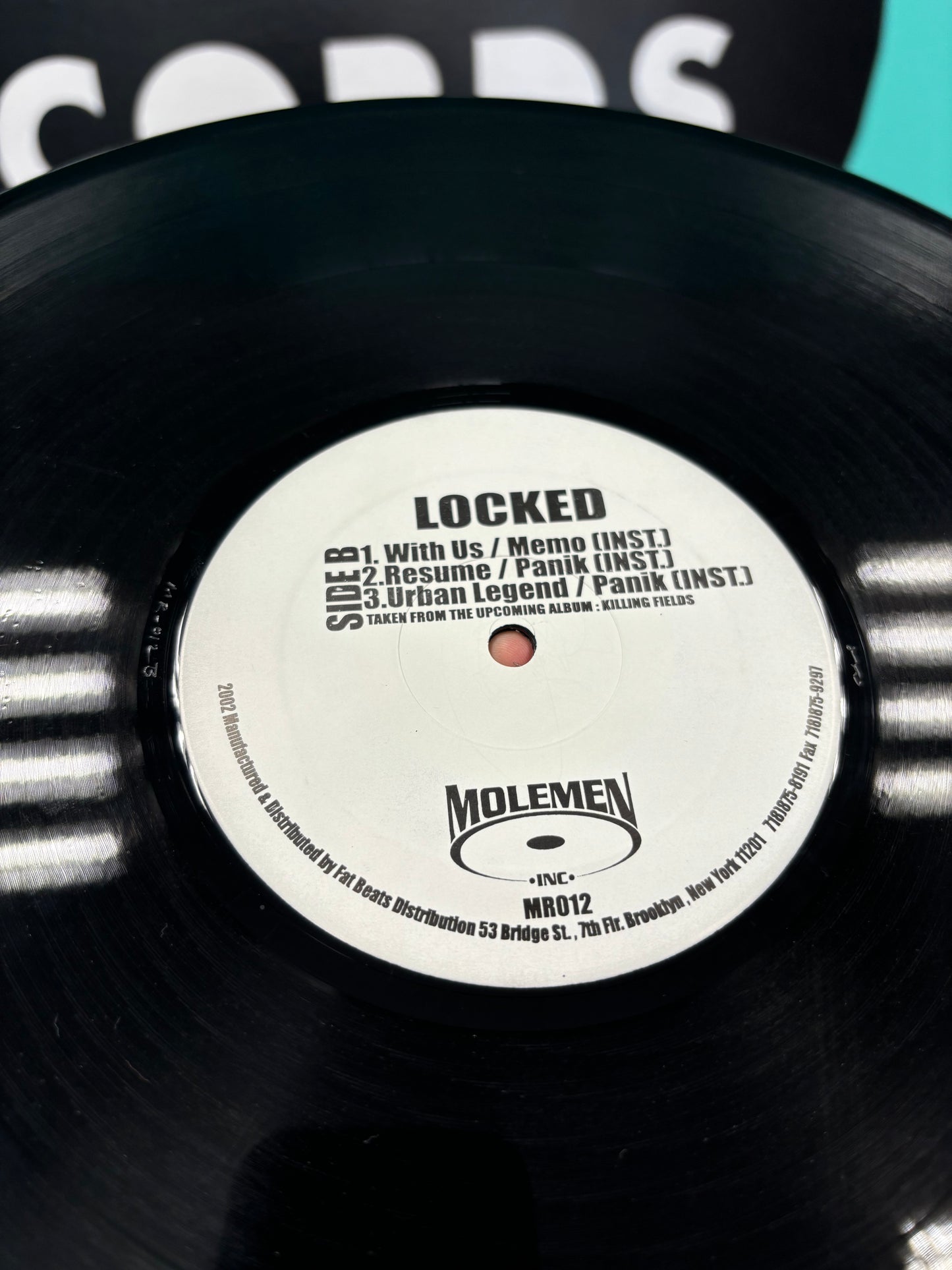 Molemen: Locked, 12inch, Only pressing, Molemen, US 2002