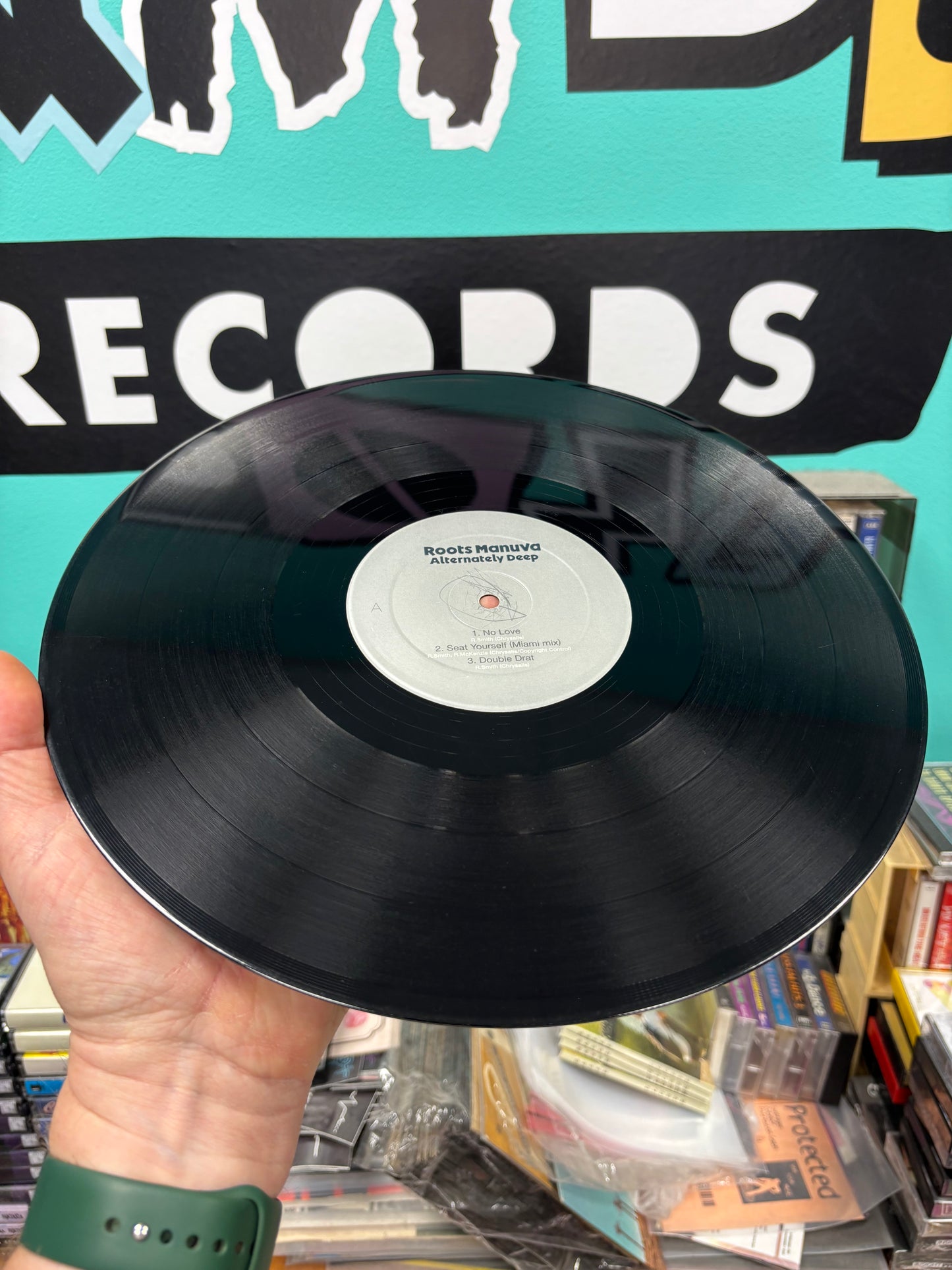 Roots Manuva: Alternately Deep, 2LP, Only vinyl pressing, Big Dada Recordings, UK 2006