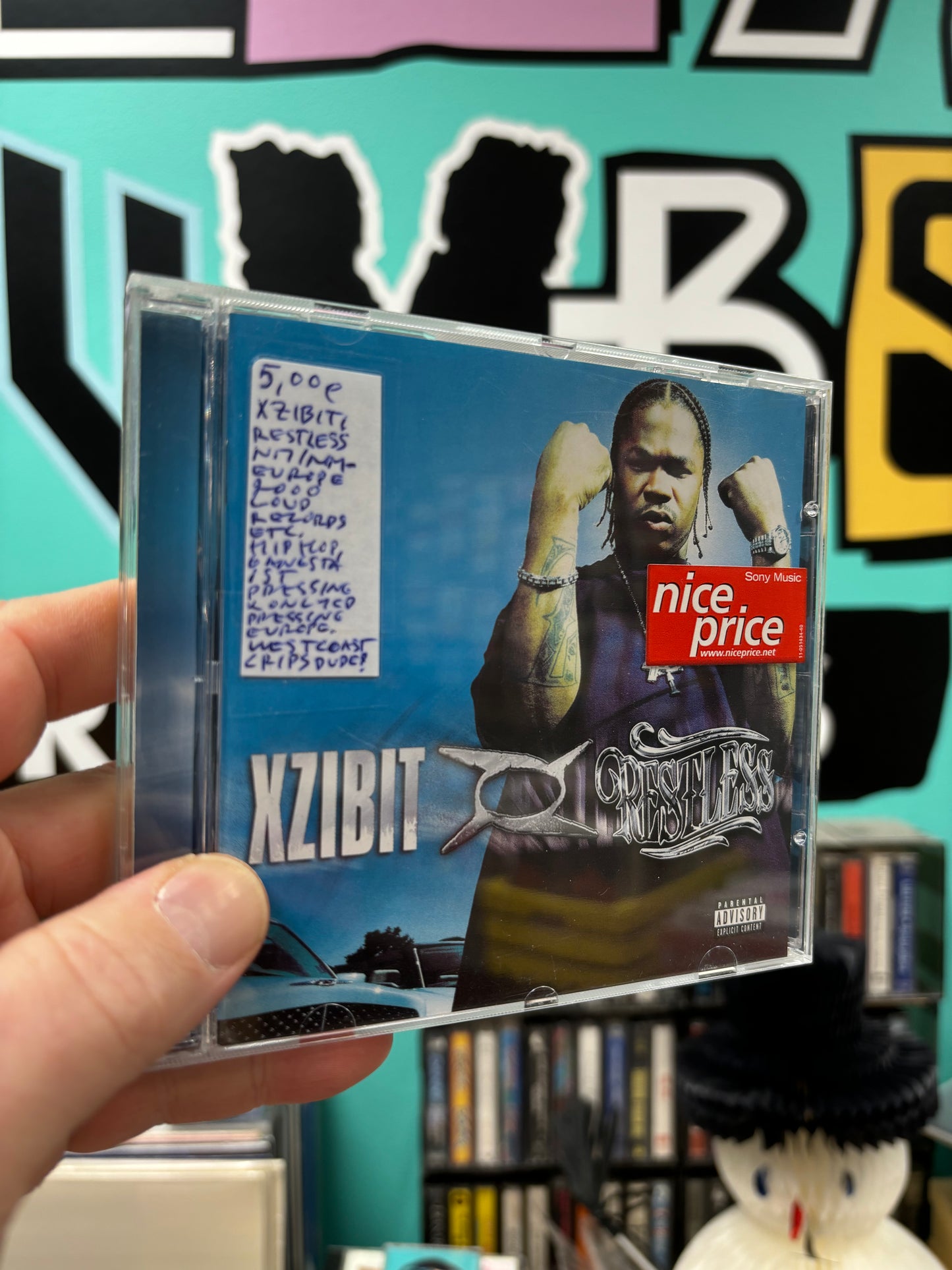 Xzibit: Restless, CD, OG, Only Europe CD pressing, Europe 2000