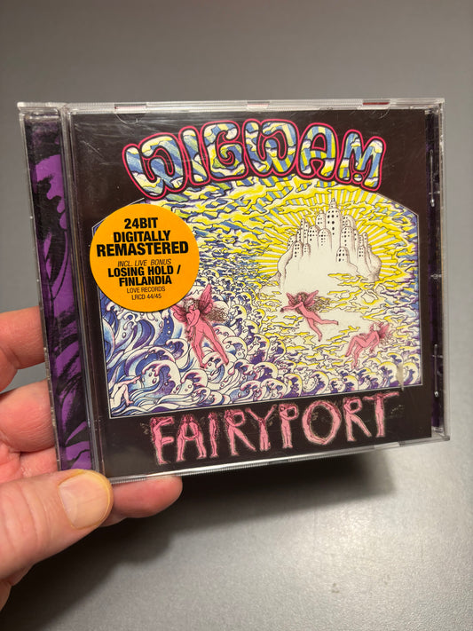Wigwam: Fairyport, CD, reissue, remastered, Love Records/Siboney, Finland 2003