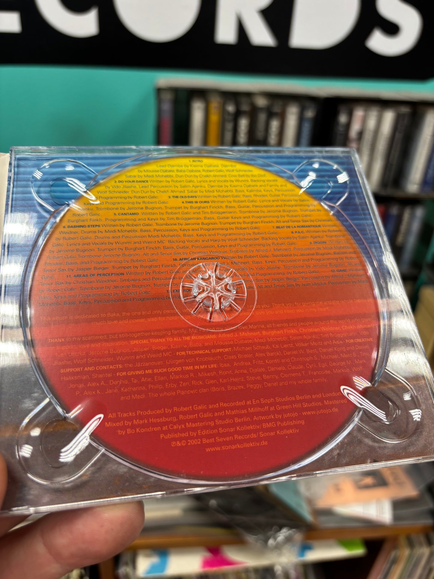 Ras: Rhythmic Altered State, CD, Only official CD pressing, Best Seven, Sonar Kollektiv, Germany 2002