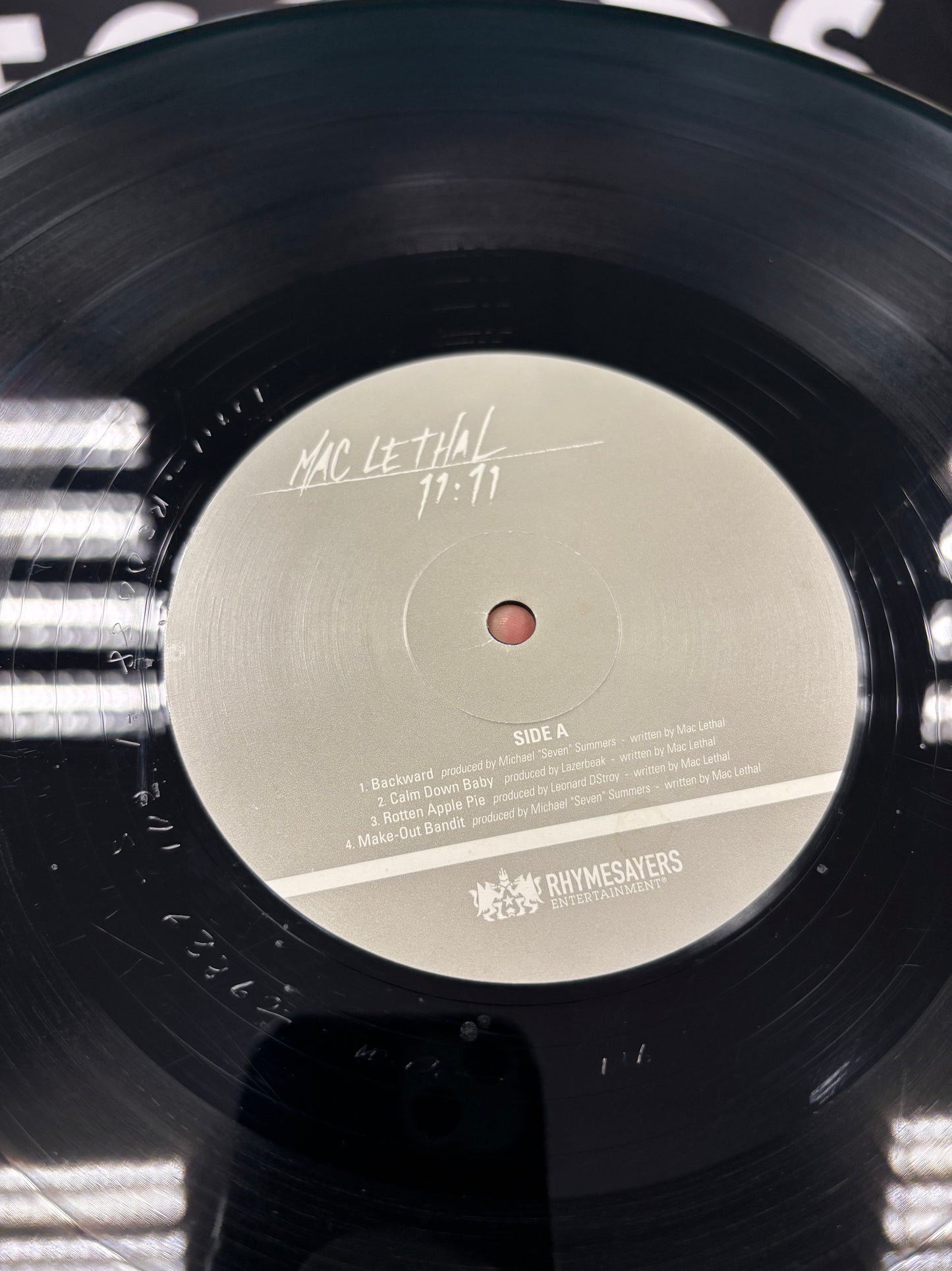 Mac Lethal: 11:11, 2LP, Only vinyl pressing, Rhymesayers Entertainment, US 2007