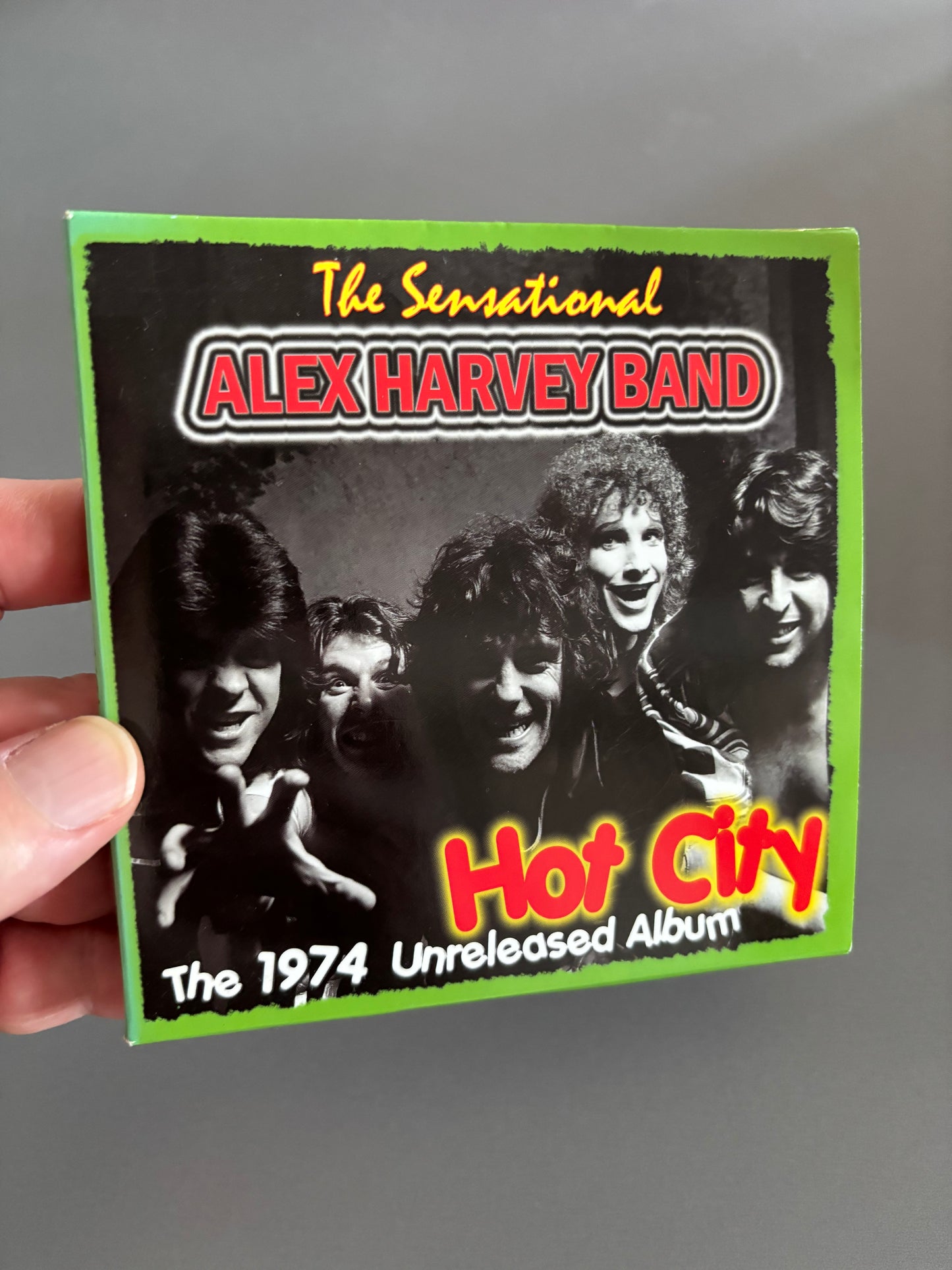 The Sensational Alex Harvey Band: Hot City (The 1974 Unreleased Album), CD, Only official pressing, Major League Productions Ltd., UK 2009