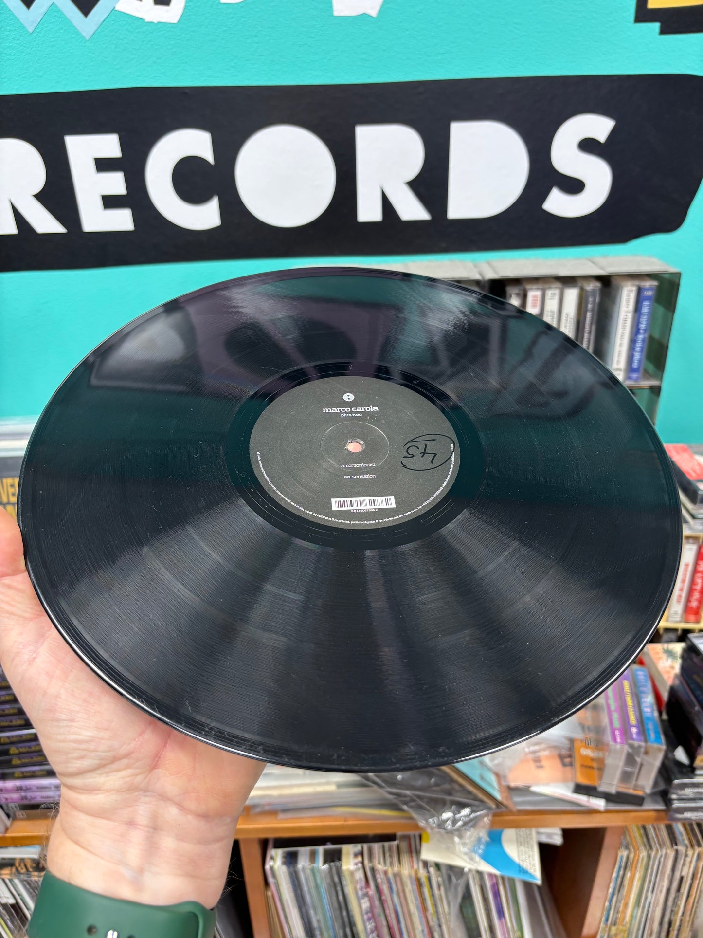 Marco Carola: Plus Two, 12inch, Only official pressing, Plus 8 Records, Canada 2008