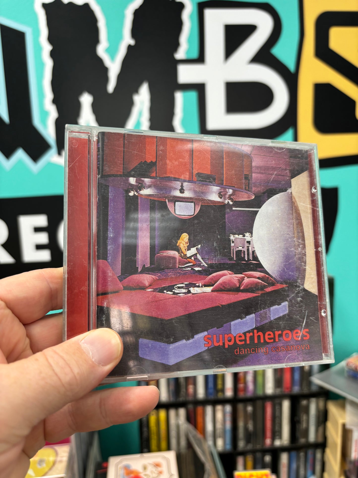 Superheroes: Dancing Cassanova, CD, 1st pressing, Crunchy Frog, Denmark 1998