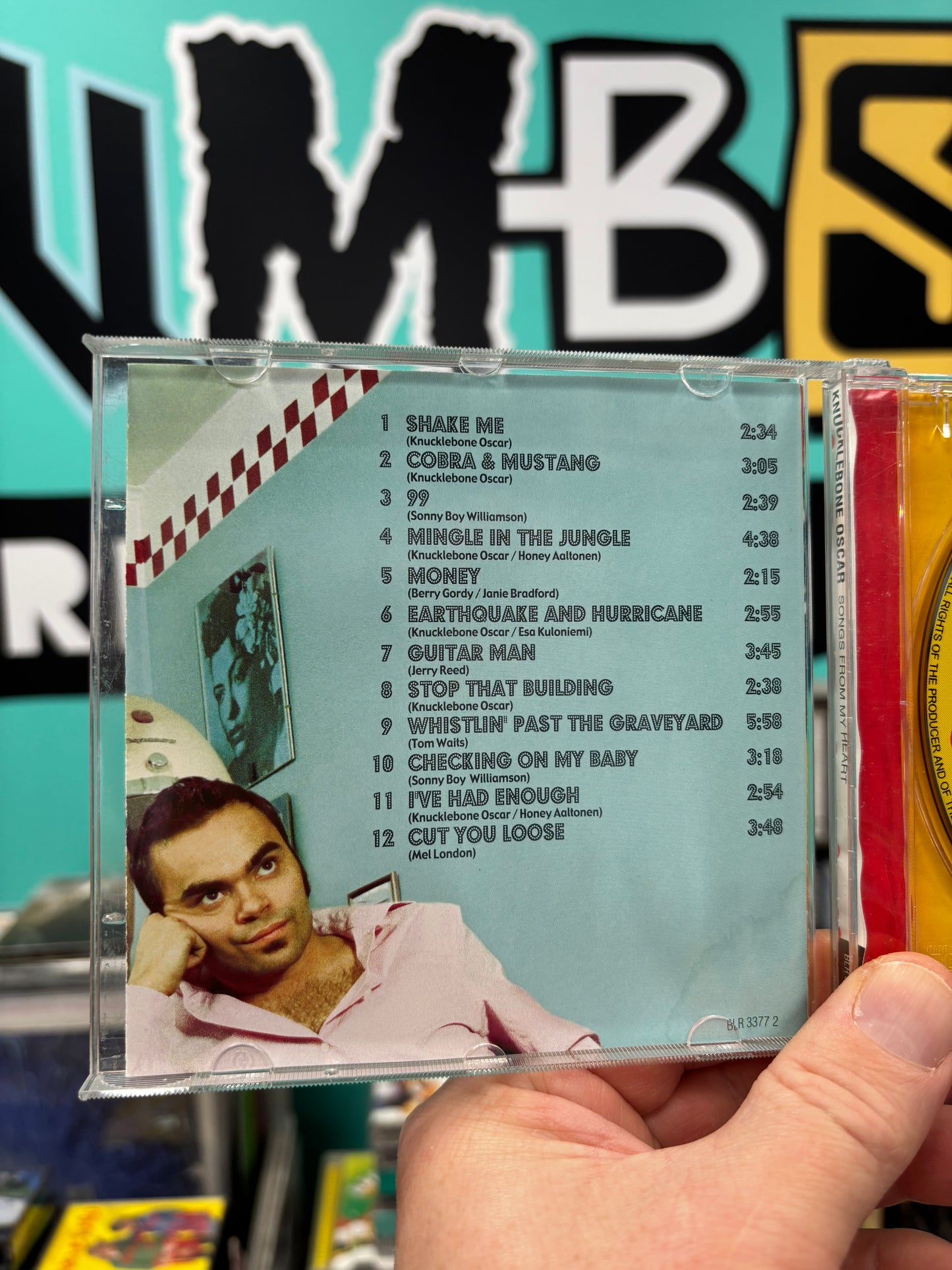 Knucklebone Oscar: Songs From My Heart, CD, Only pressing, Bluelight Records, Finland 2001