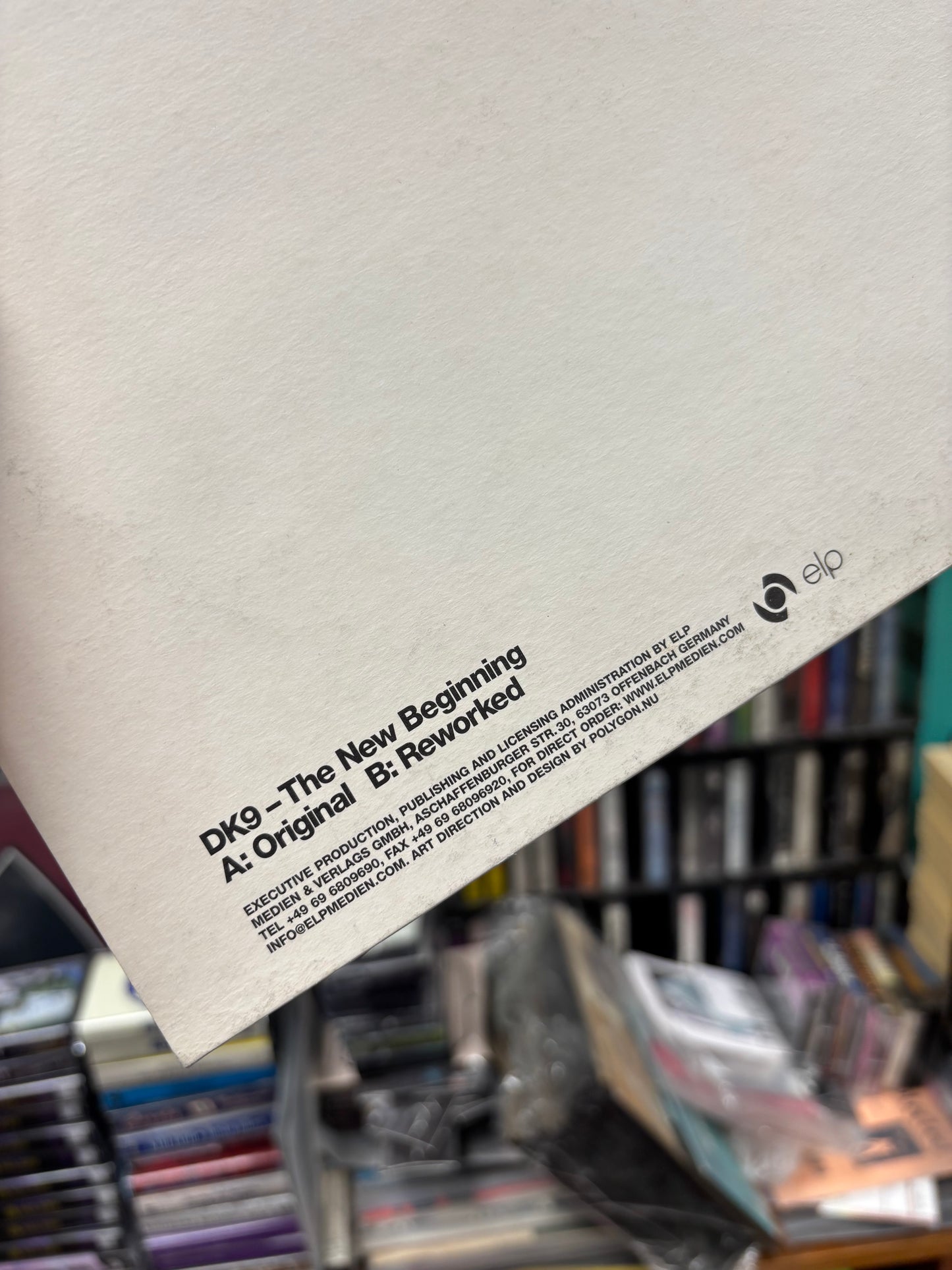 DK9: The New Beginning, 12inch, Only official pressing, DK Records, Sweden 2004