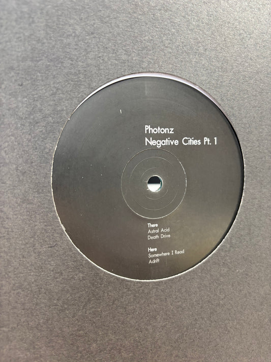 Photonz: Negative Cities Pt. 1, 12inch, Only official pressing, 20:20 Vision, UK 2017