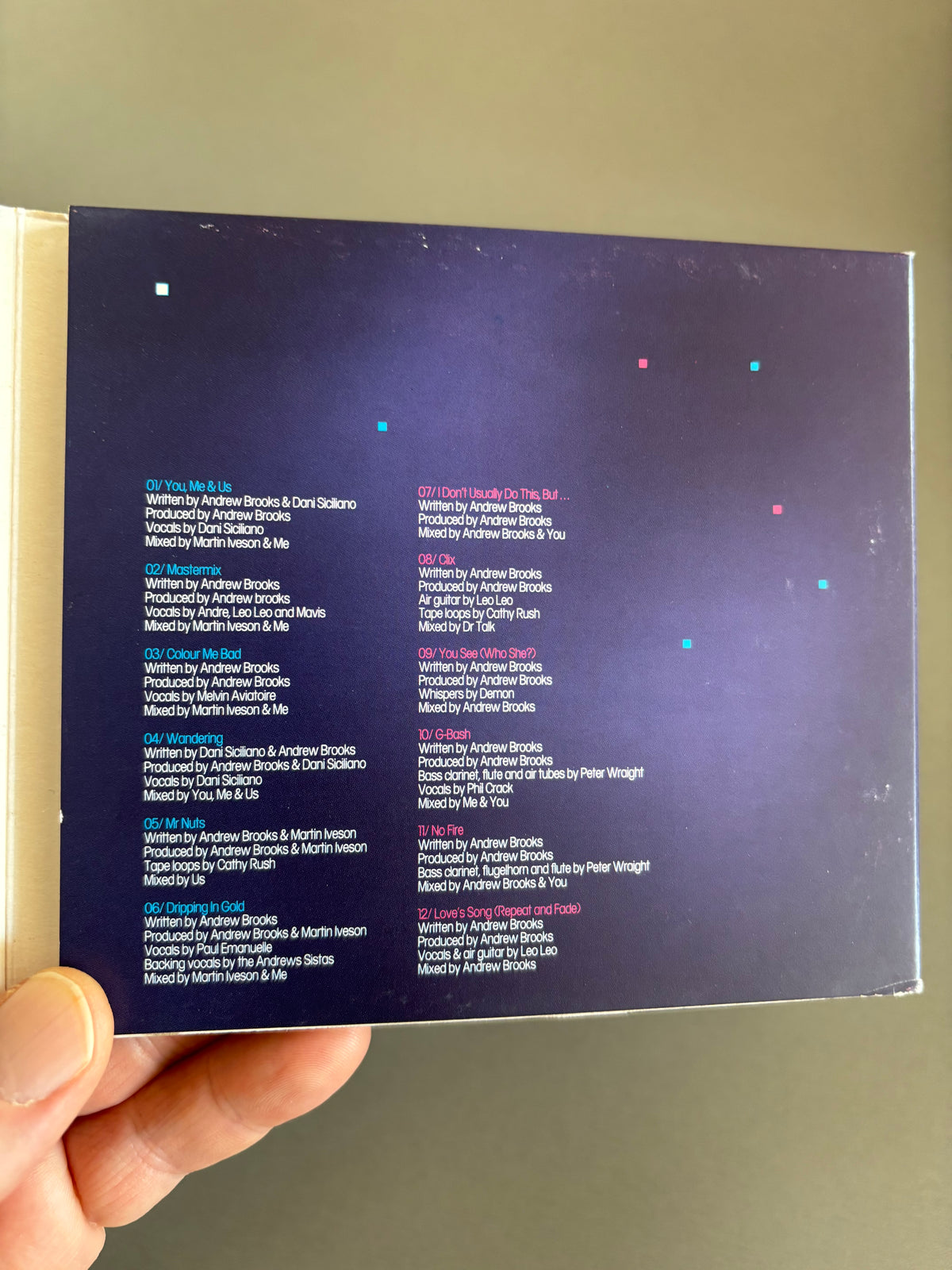 Brooks: You, Me & Us, CD, 1st pressing, Mantis Recordings, UK 2002