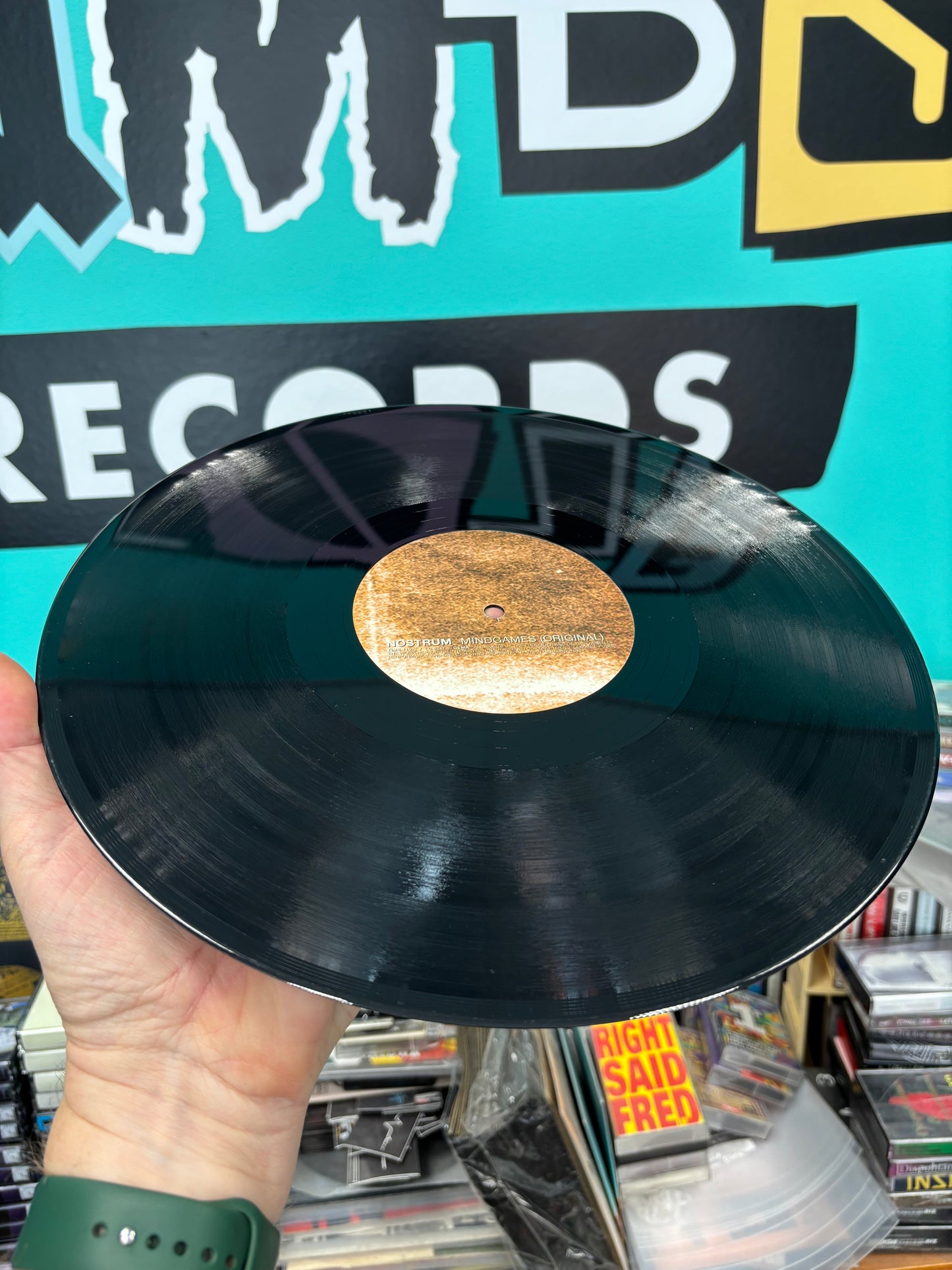 Nostrum: Mindgames, 12inch, Only official vinyl pressing, Time Unlimited, Germany 1999