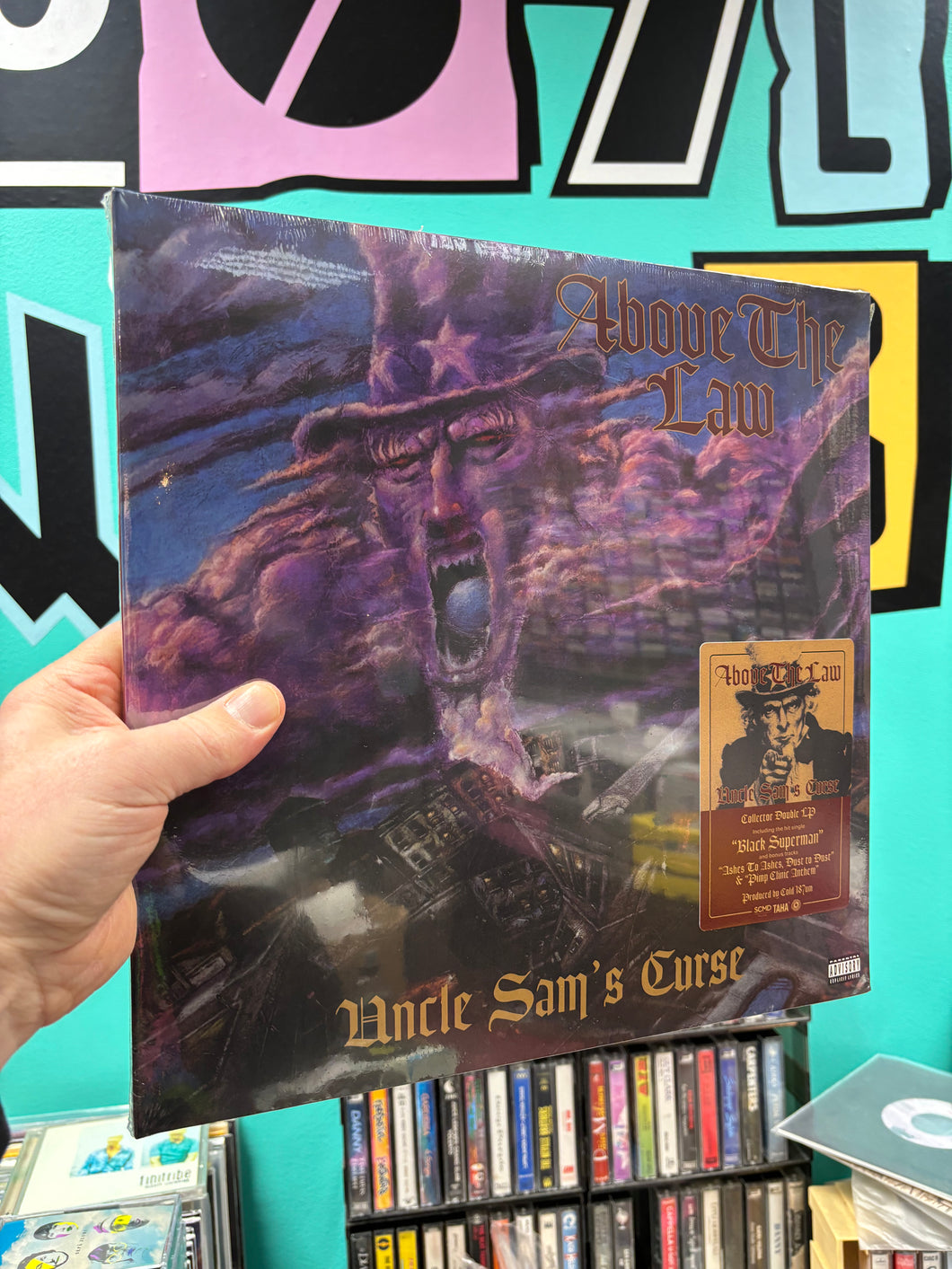 Above The Law: Uncle Sam’s Curse, 2LP, Black vinyls, Europe 2023