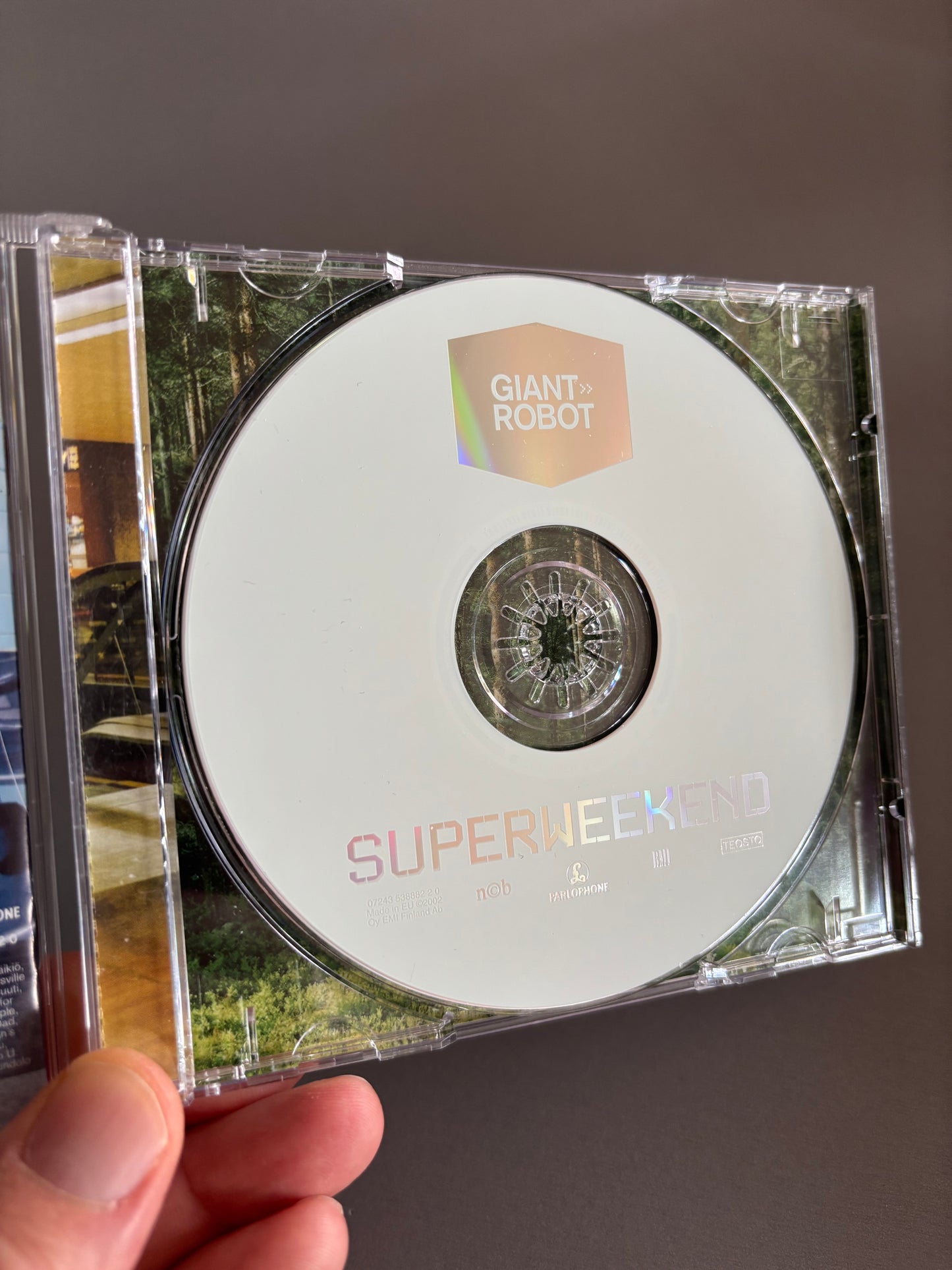 Giant Robot: Super Weekend, CD, Parlophone, Finland 2002