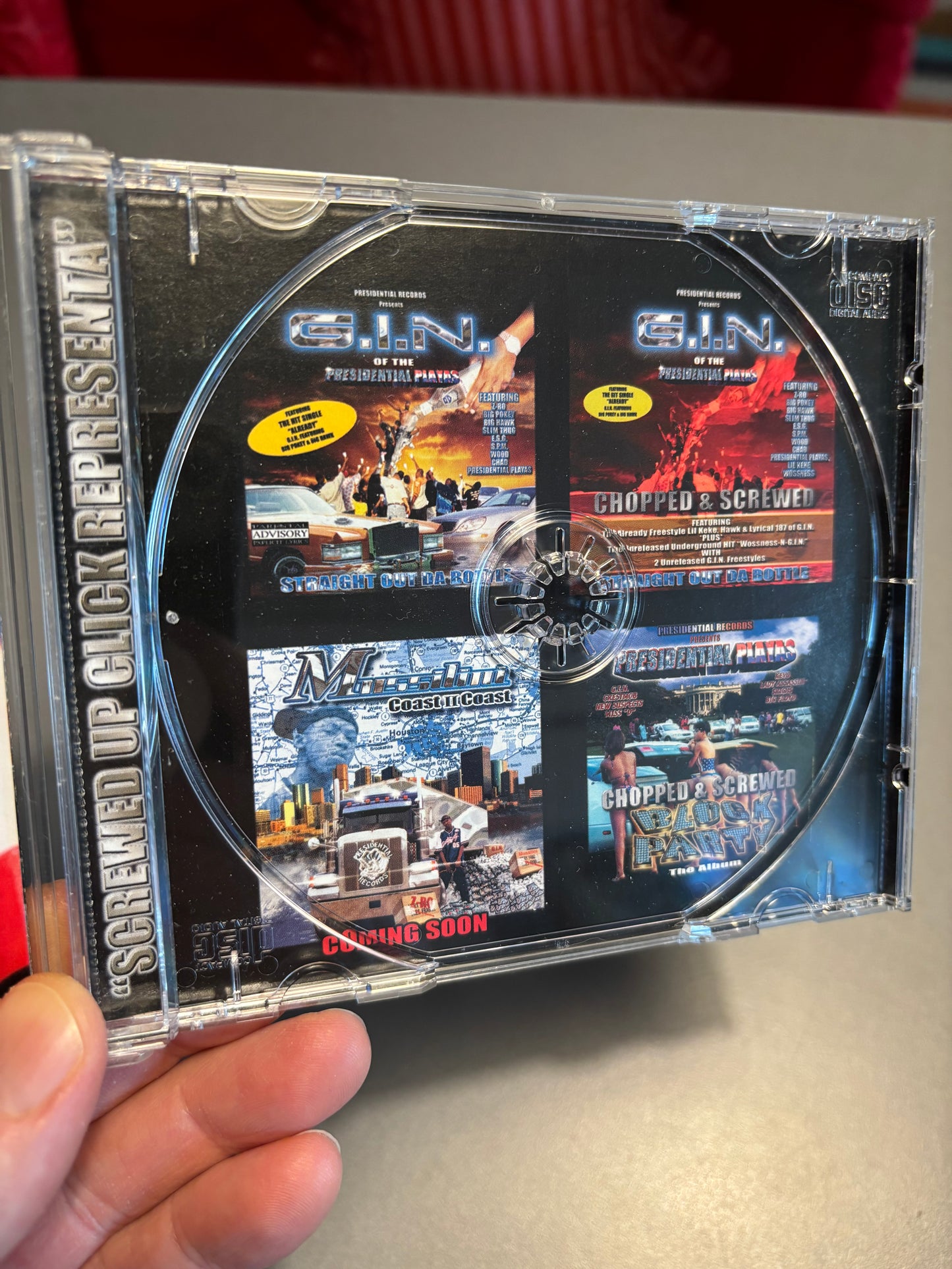 Z-Ro: Screwed Up Click Representa, CD, 1st pressing, Presidential Records, US 2002