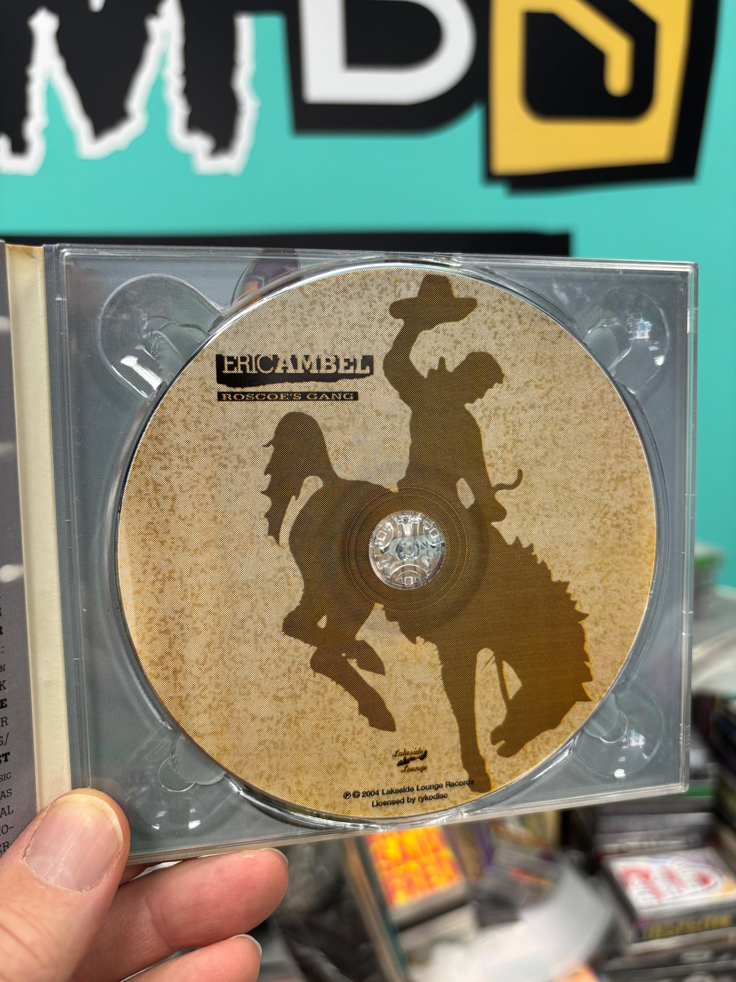 Eric Ambel: Roscoe’s Gang, CD, reissue, Digipak, Lakeside Lounge Records, USA & Canada 2004