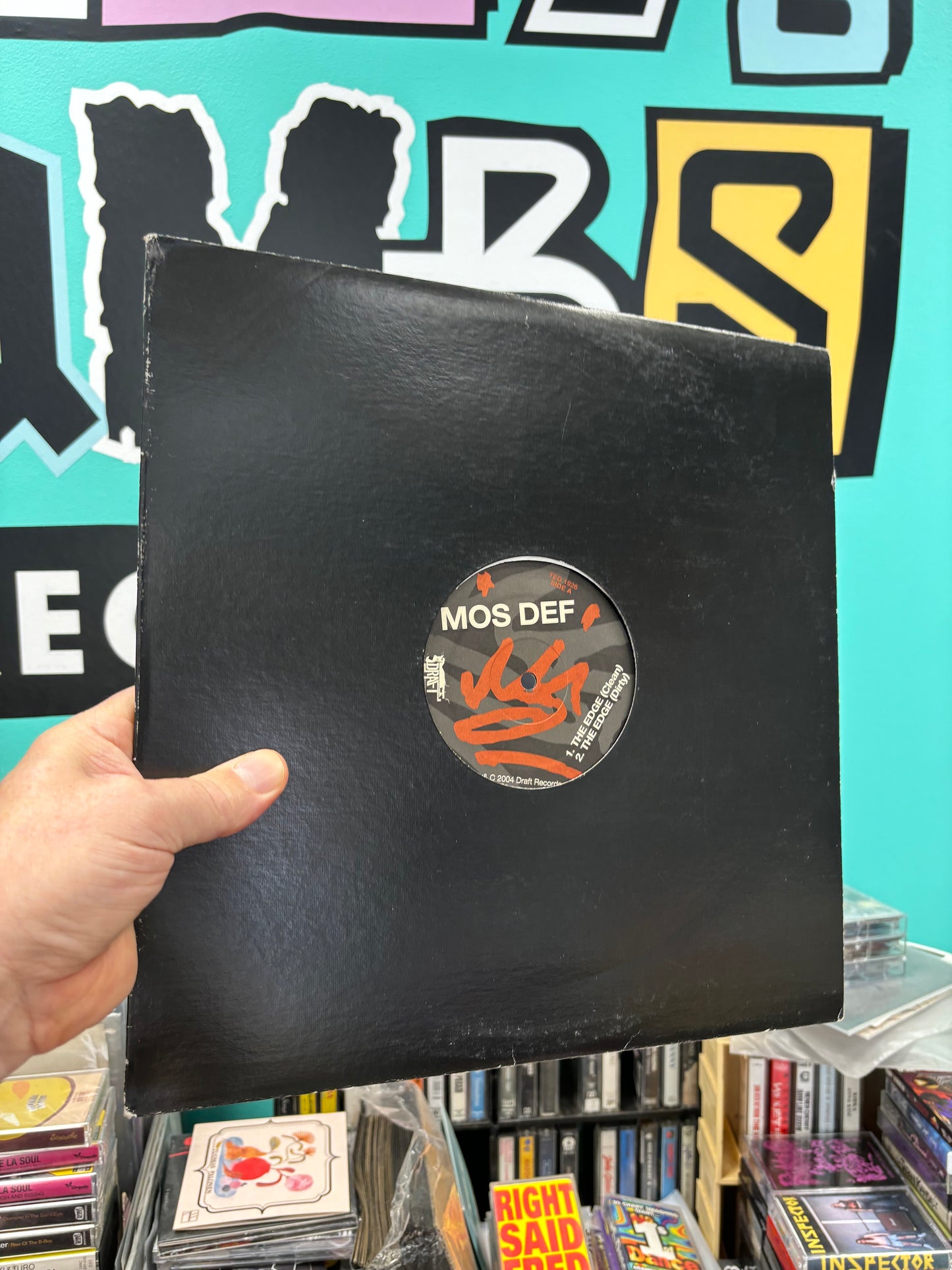 Mos Def: The Edge, 12inch, Only official pressing, Draft Records, Traffic Entertainment Group, US 2004