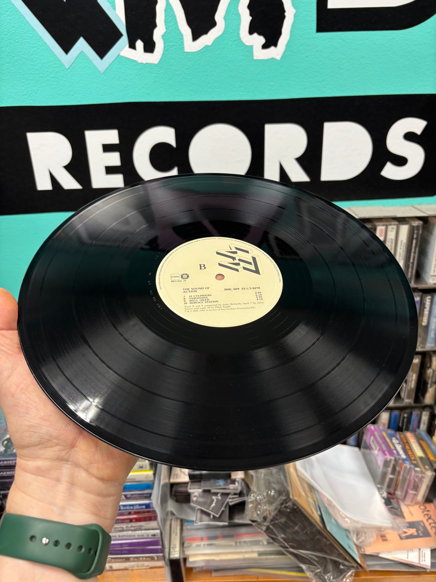 The Sound Of Action, LP, Only pressing, MML, Netherlands 1982