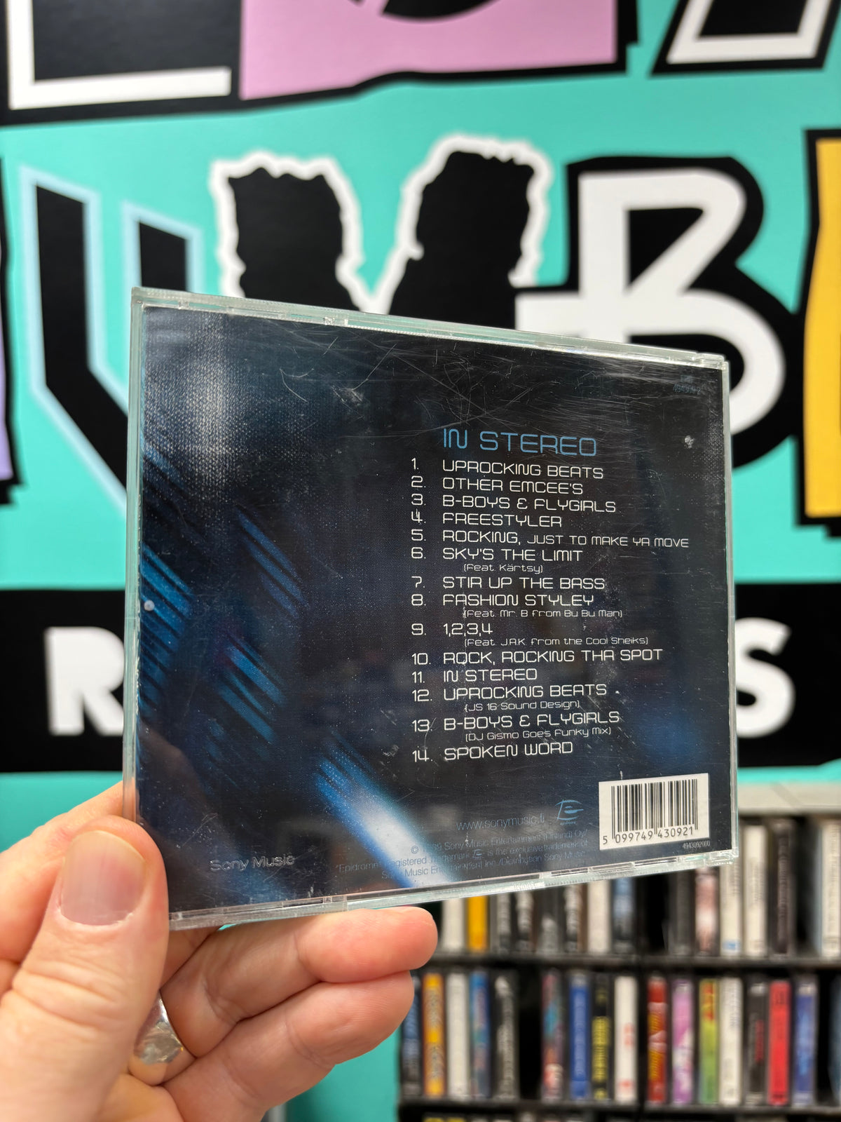 Bomfunk MC’s: In Stereo, CD, 1st pressing, Epidrome, Finland 1999