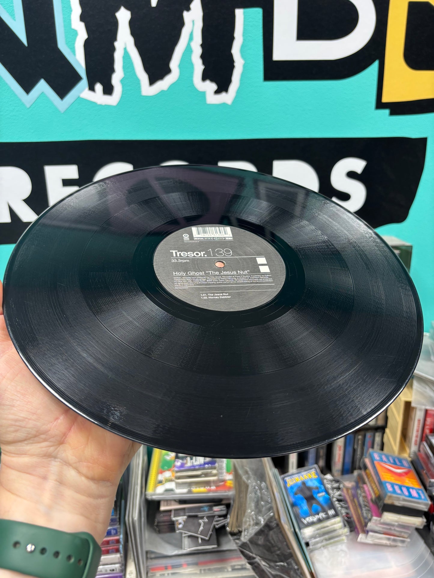 Holy Ghost: The Jesus Nut, 12inch, Only official pressing, Tresor, Germany 2000