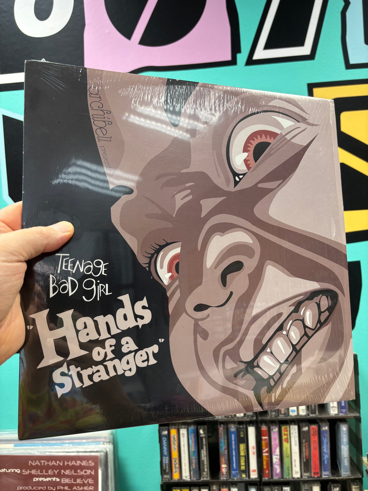 Teenage Bad Girl: Hands Of A Stranger, 12inch, 1st pressing, Archibell, France 2006