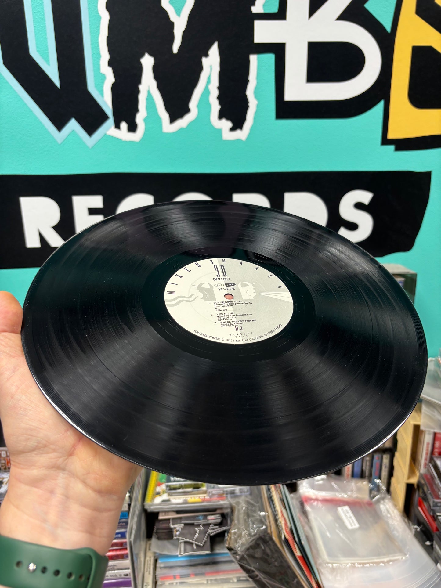 DMC - Mixes 1 - March 90, LP, Partially Mixed, DMC, UK 1990
