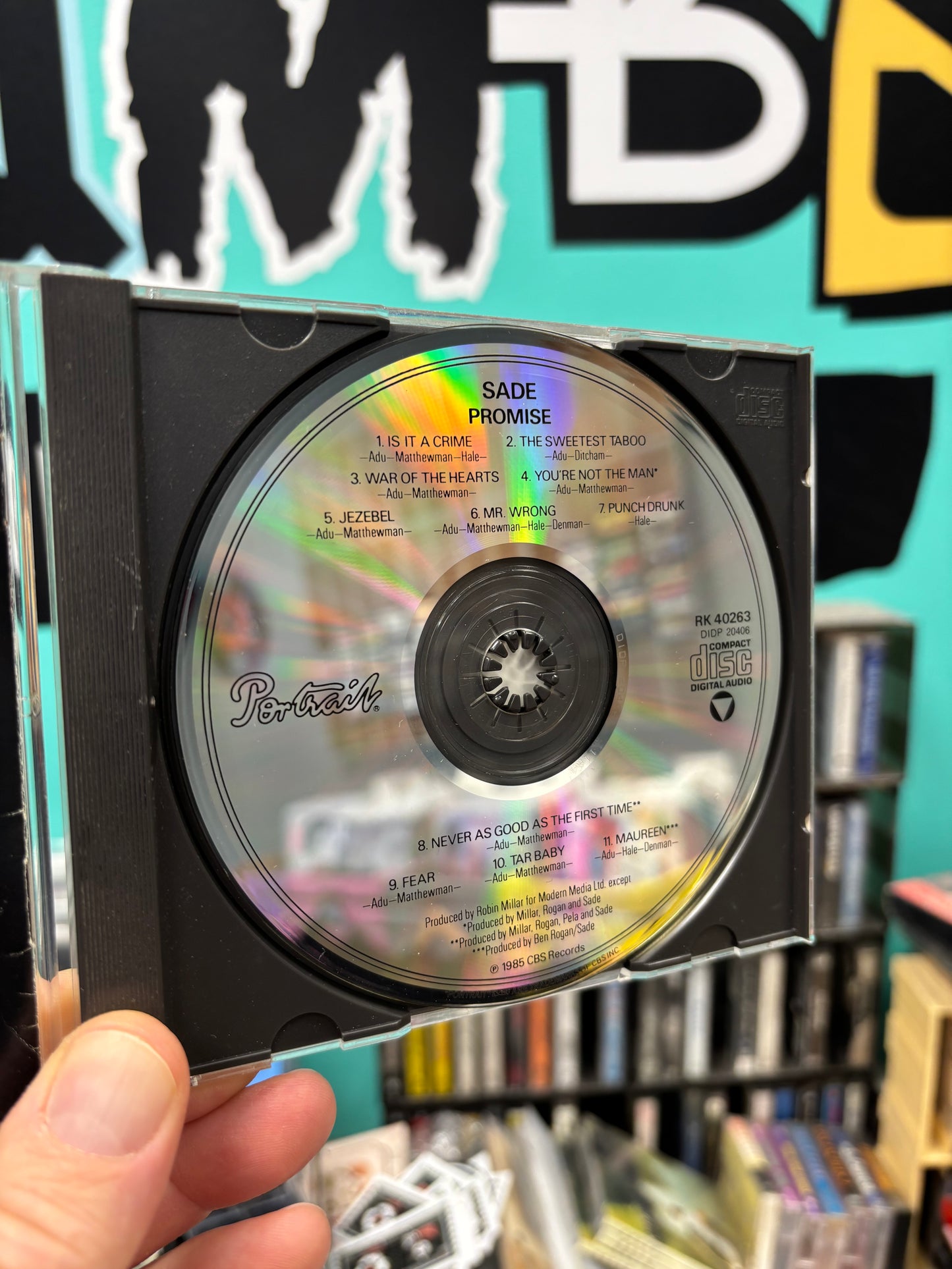 Sade: Promise, CD, DADC, Portrait, US 1985