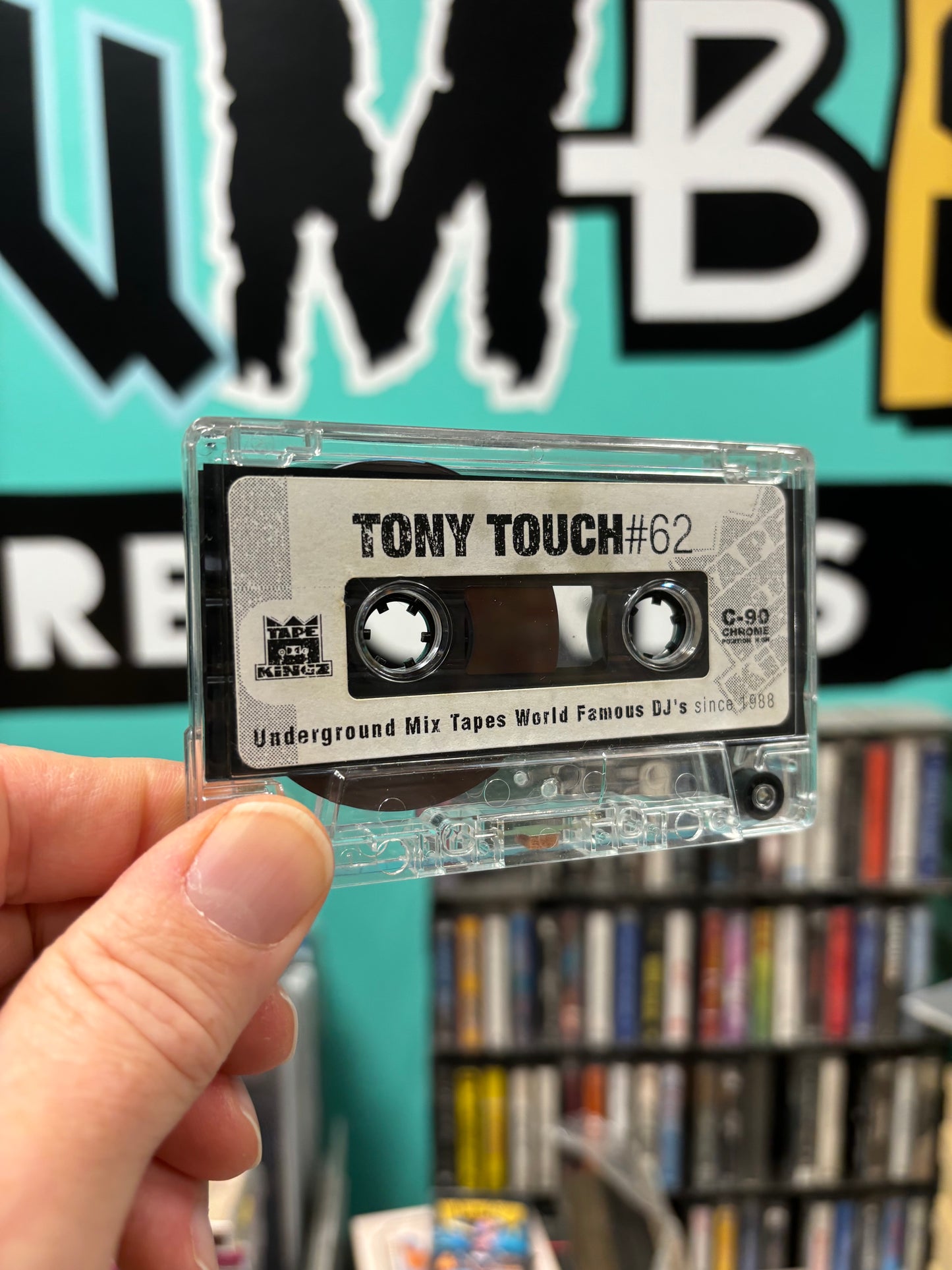 Tony Touch - #62: Ready For Impact?, C-cassette, 1st pressing, Only tape pressing, Tape Kingz, US 1999