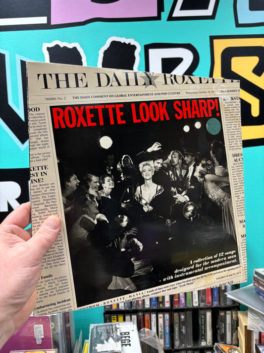 Roxette: Look Sharp!, LP, Parlophone, Sweden 1988