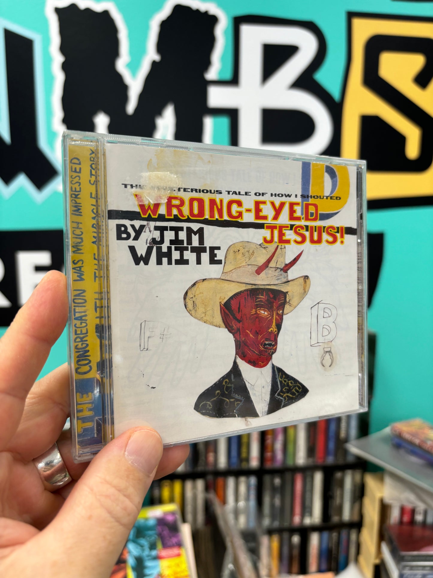 Jim White: The Mysterious Tale Of How I Shouted Wrong-Eyed Jesus, CD, Luaka Bop, Europe 1997