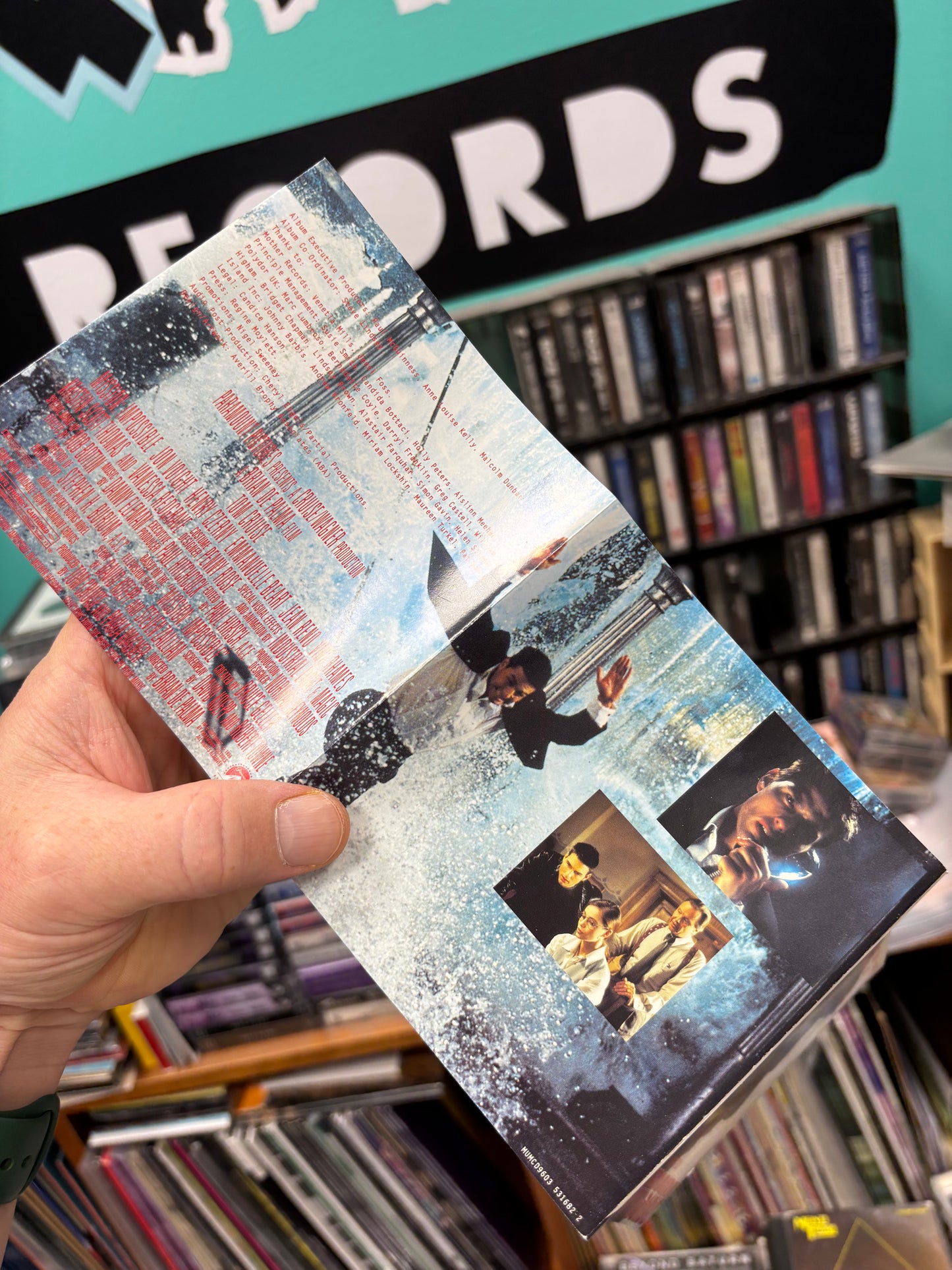 Music From And Inspired By The Motion Picture Mission: Impossible, CD, Mother Records, Europe 1996