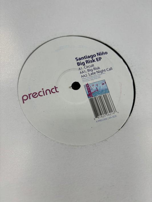 Santiago Niño: Big Risk EP, 12inch, Precinct Recordings, UK 2005