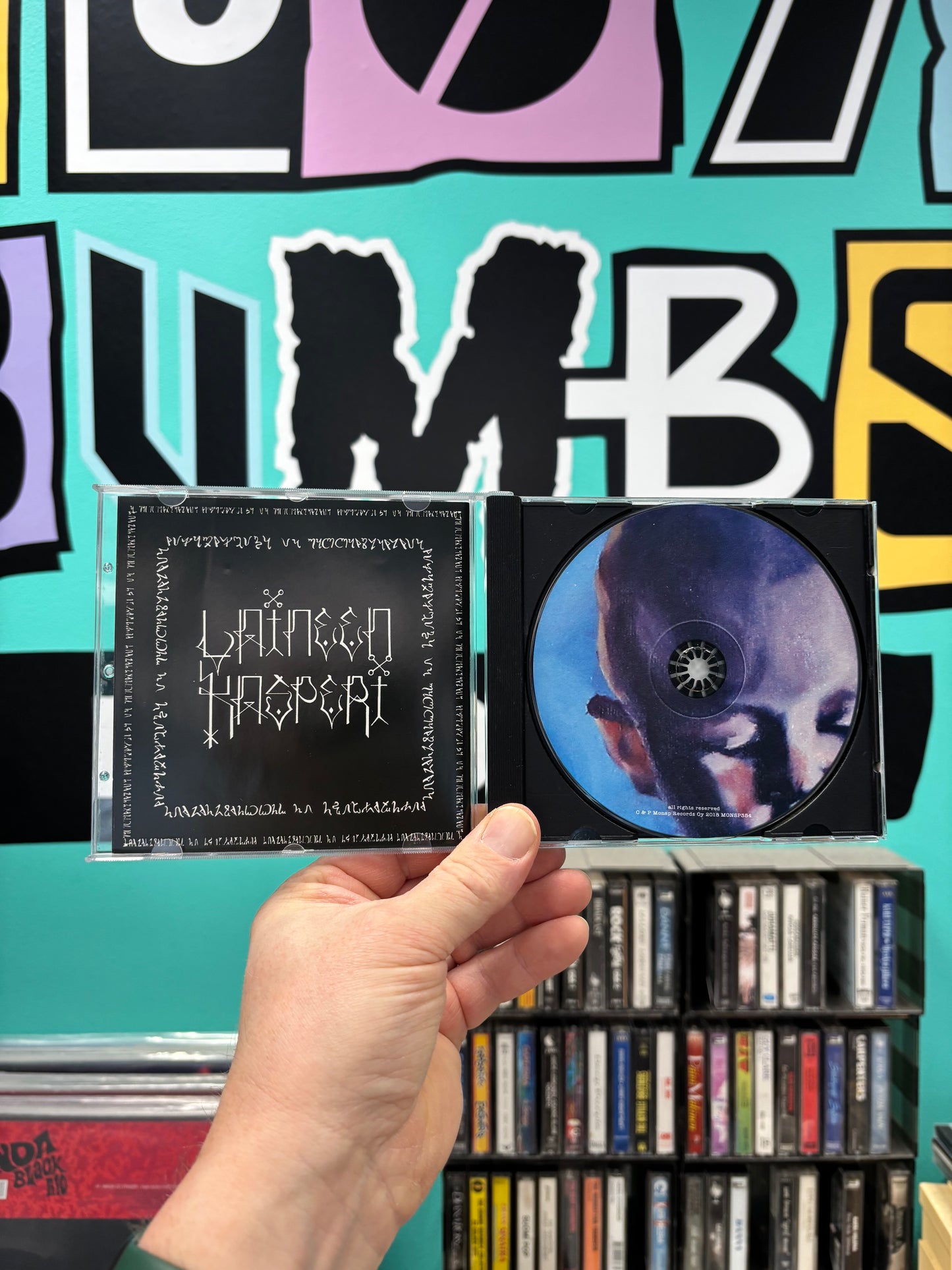 Laineen Kasperi: Vihapuheita ja rakkauslauluja, CD, Only CD pressing, Monsp Records, Finland 2018