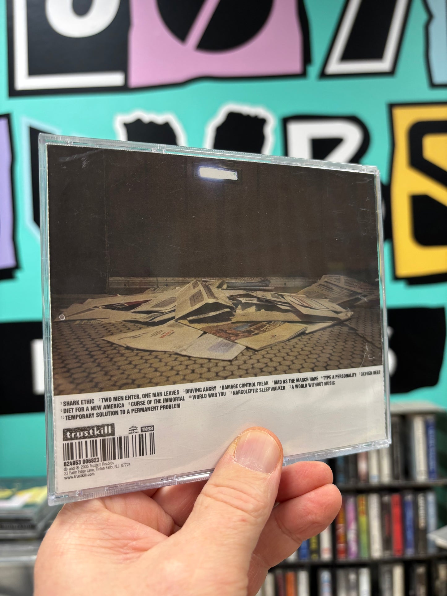 Most Precious Blood: Merikeskus, CD, 1st pressing, Trustkill Records, US 2005