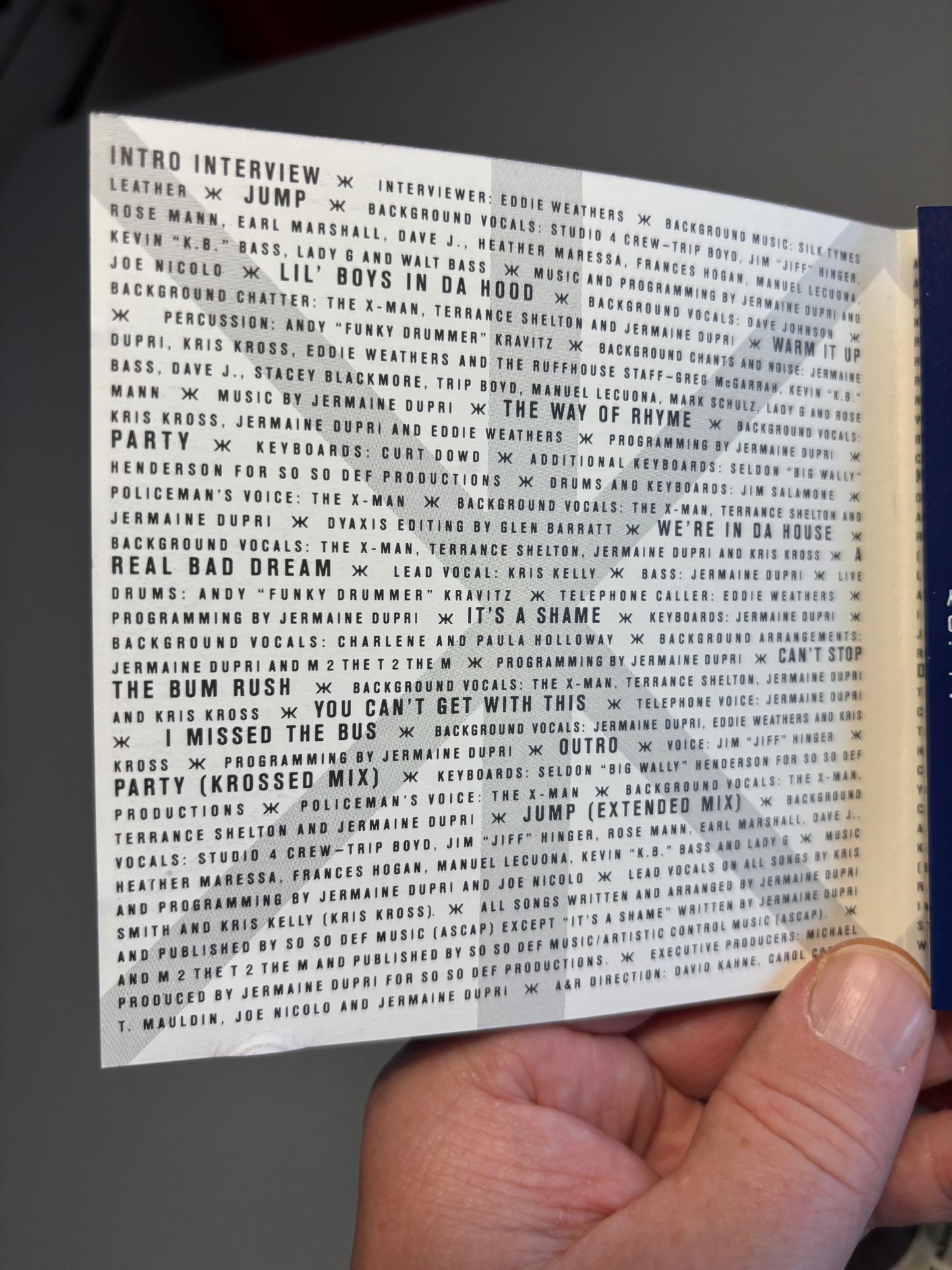 Kriss Kross: Totally Krossed Out, CD, Columbia, Ruffhouse Records, Europe 1992