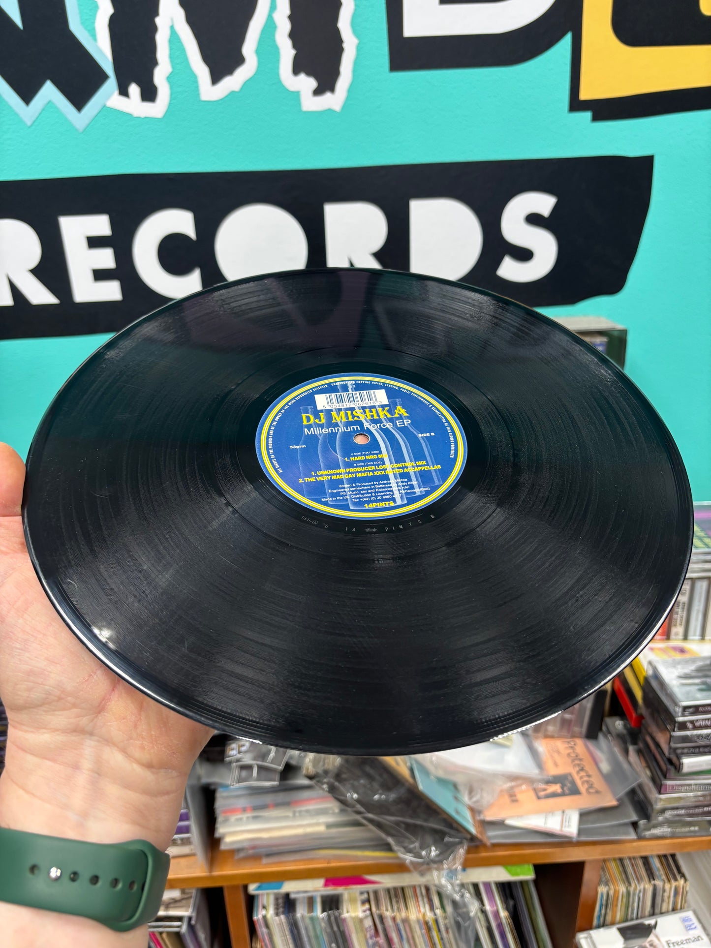 DJ Mishka: Millenium Force EP, 12inch, Only official pressing, Public House, UK 2000