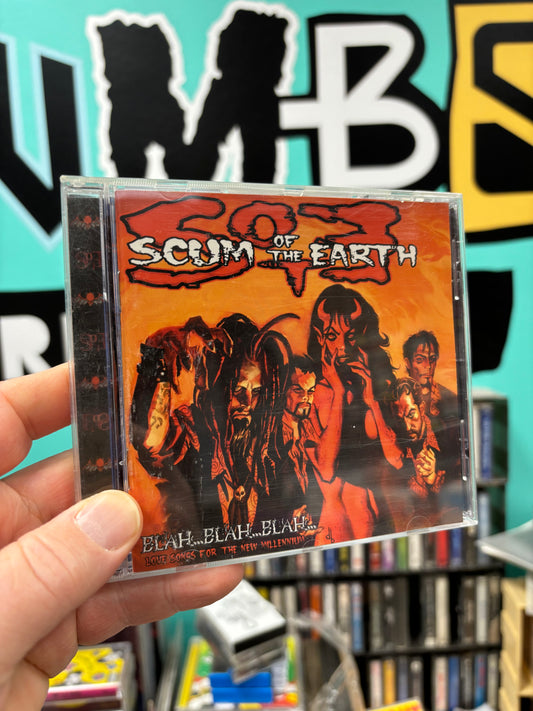 Scum Of The Earth: Blah…Blah…Blah…Love Songs For The New Millenium, CD, 1st pressing, Eclipse Records, US 2004