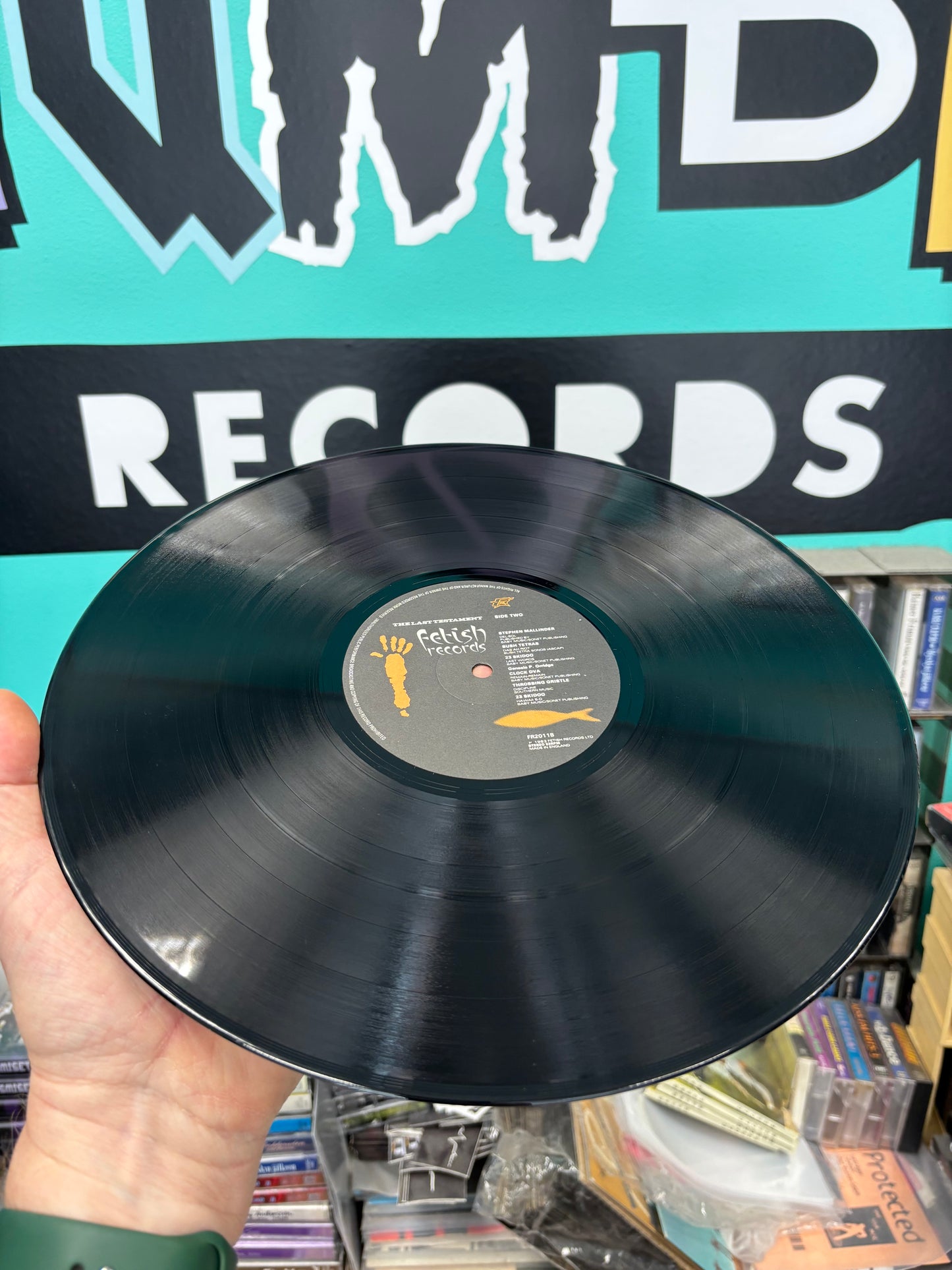 The Last Testament - Fetish Records Compilation, LP, 1st pressing, Fetish Records, UK 1983