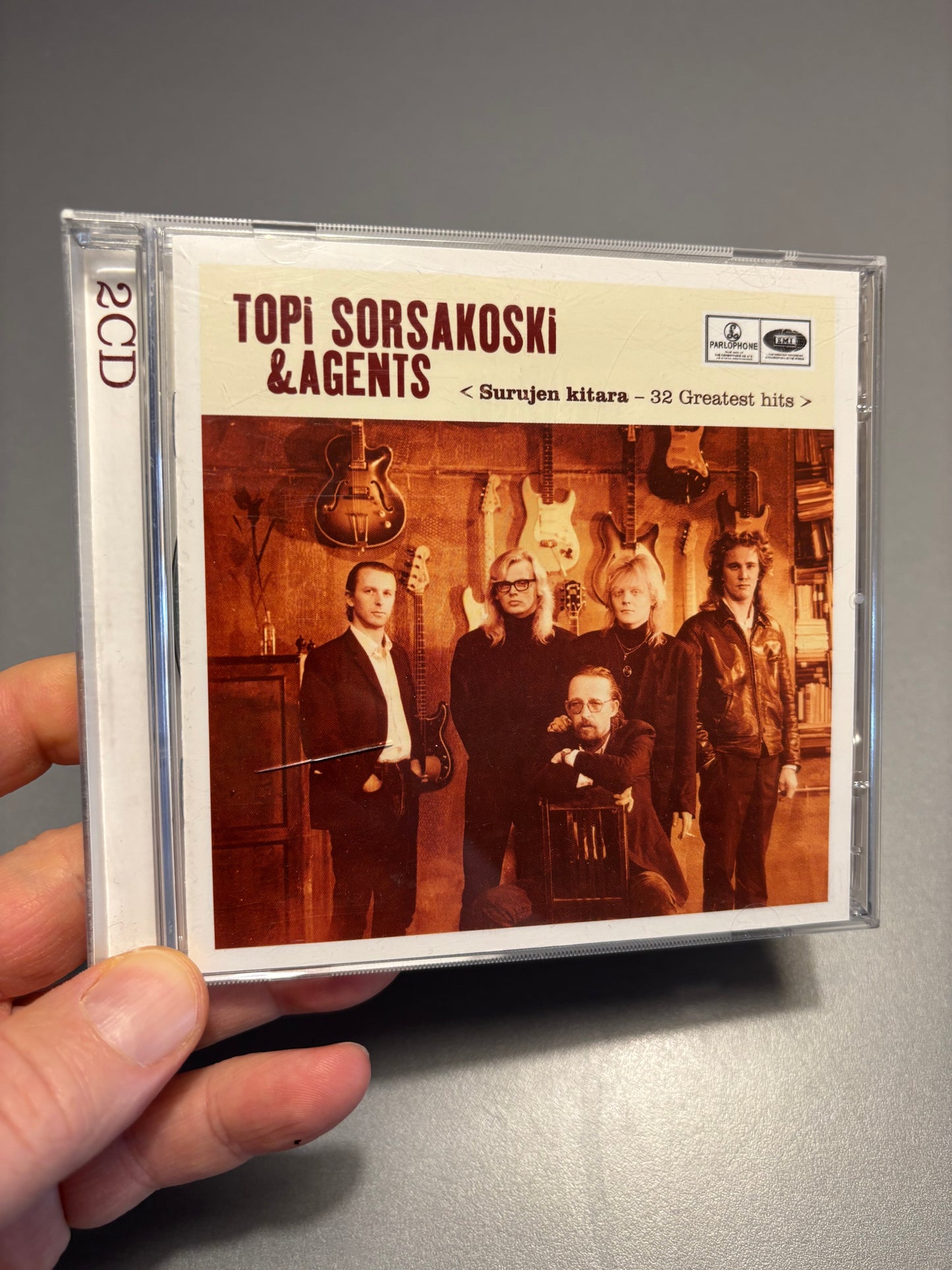 Topi Sorsakoski & Agents - Surujen Kitara - 32 Greatest Hits, 2CD, reissue, Parlophone, EMI, Finland 2002