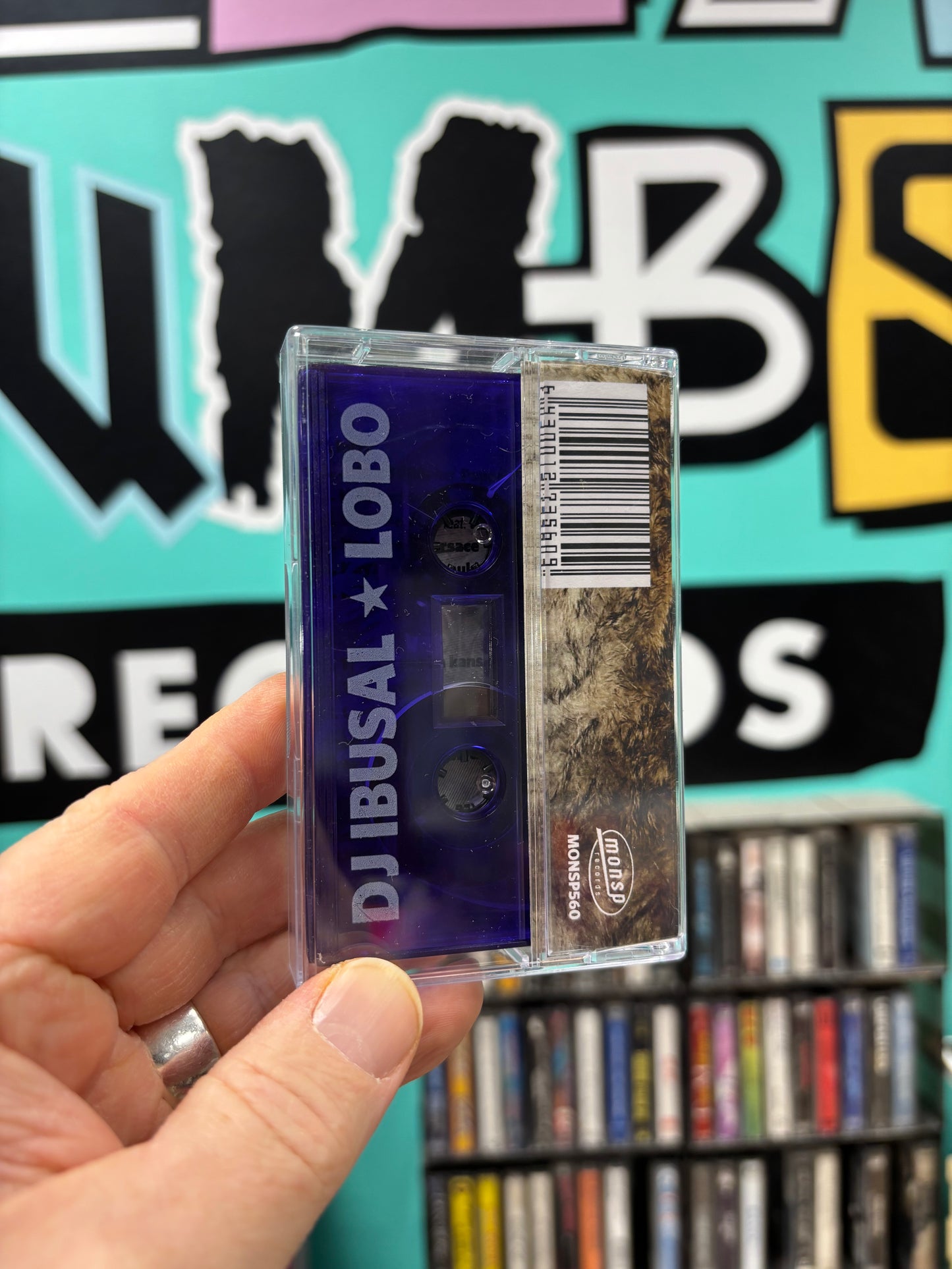 DJ Ibusal & Lobo: Olympos, cassette, 1st pressing, Only cassette pressing, Monsp Records, Finland 2015