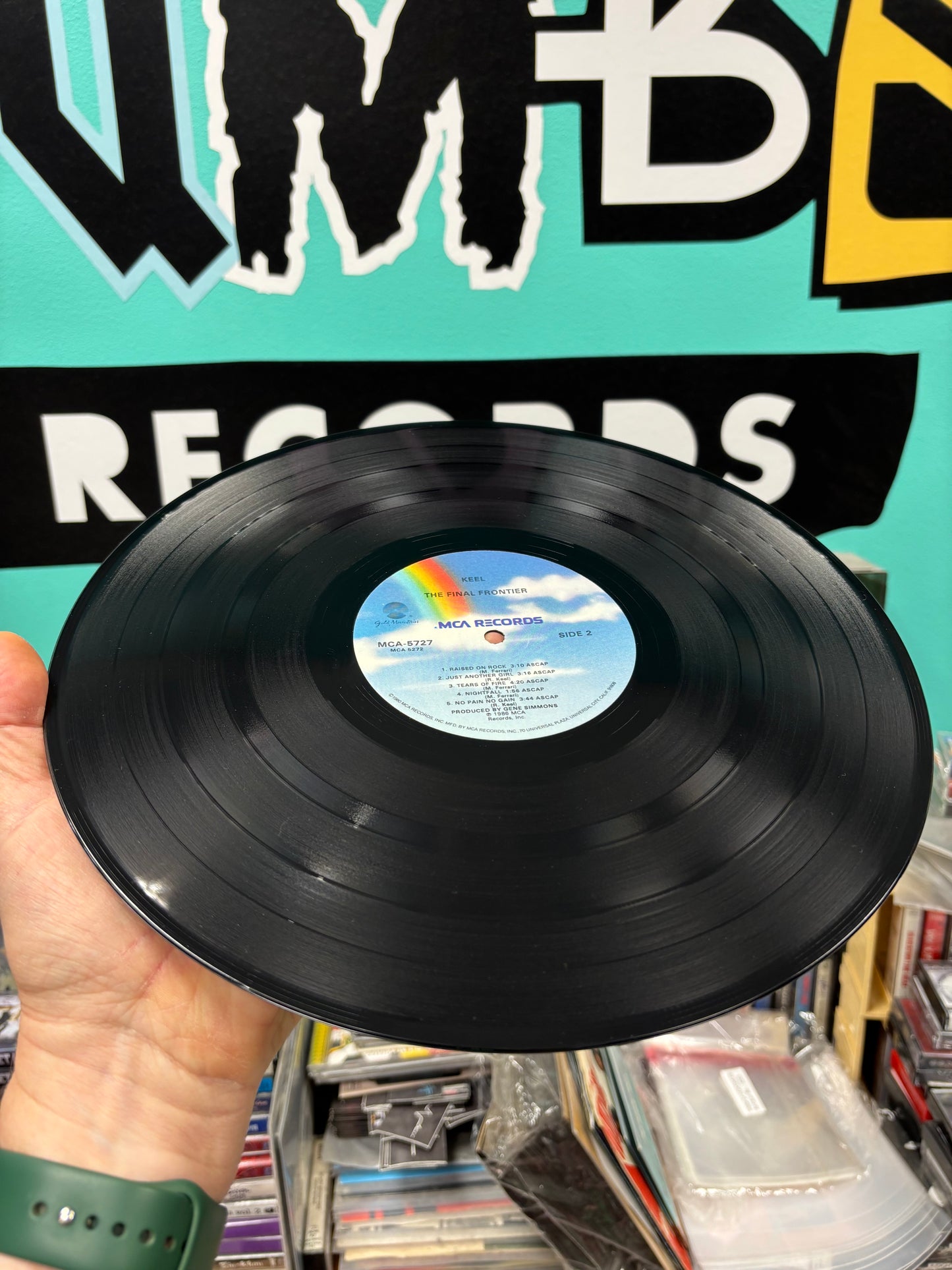 Keel: The Final Frontier, LP, 1st pressing, MCA Records, Gold Mountain, US 1986