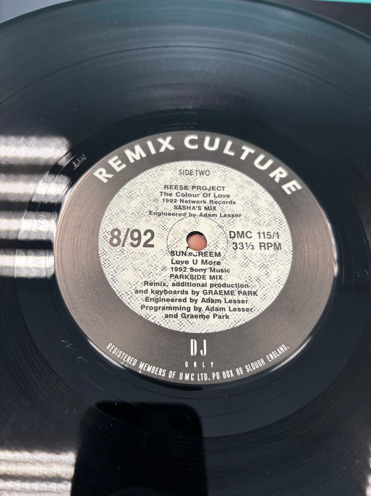 DMC - Remix Culture 8/92, 12inch, Only pressing, DMC, UK 1992