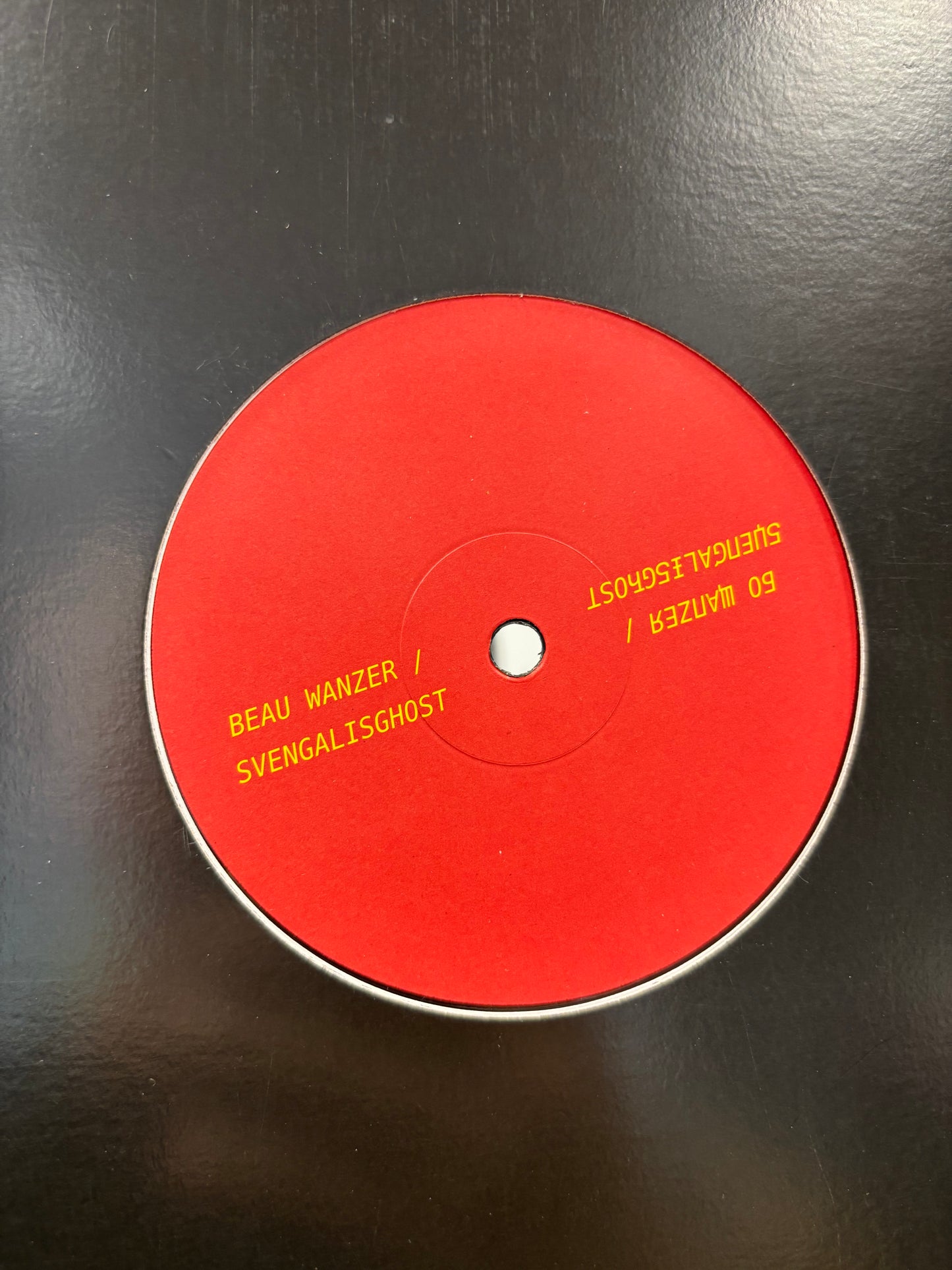 Beau Wanzer/Svengalighost: Untitled, 12inch, split ep, Only pressing, Russian Torrent Versions, US 2013