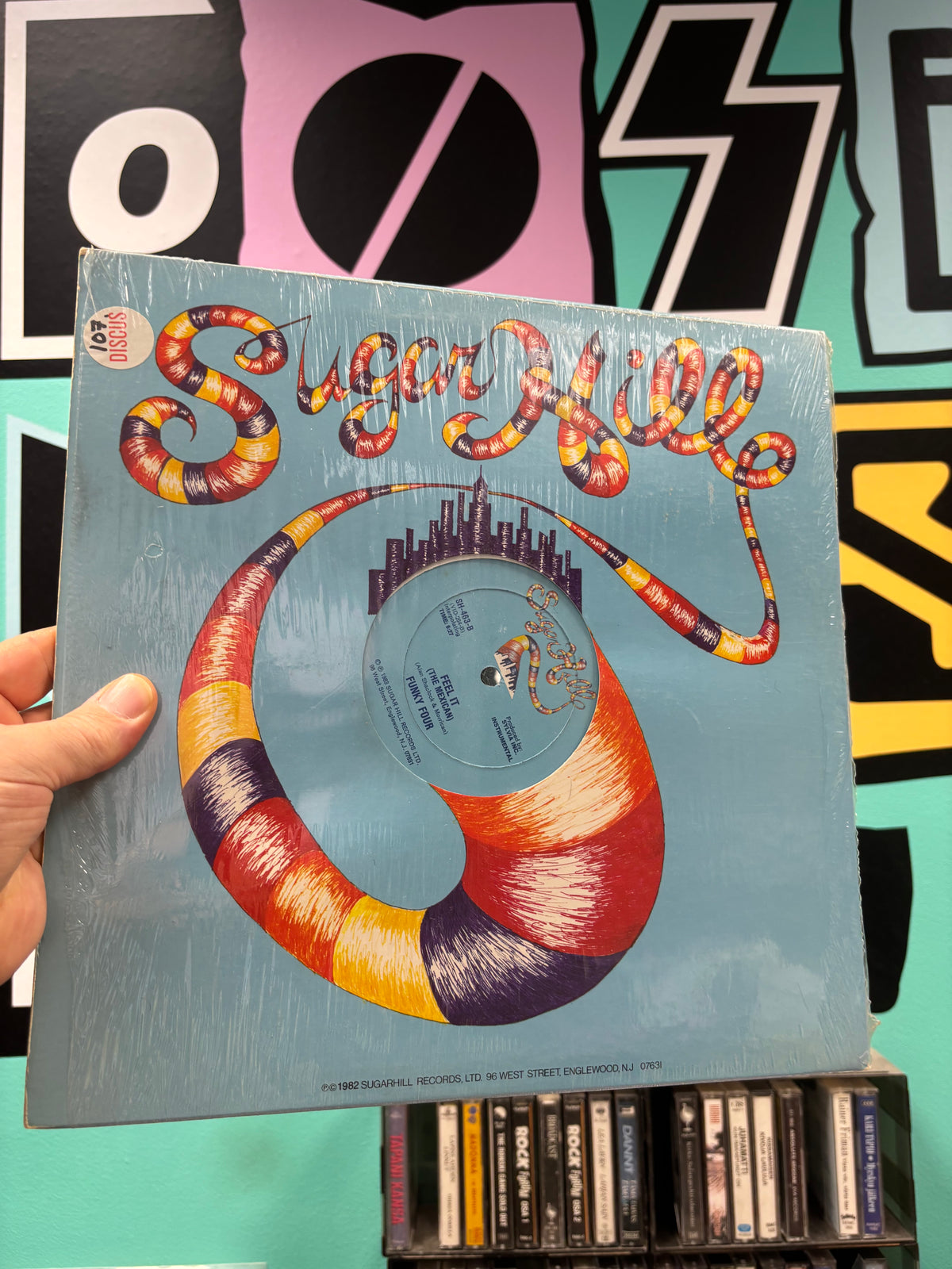 Funky Four: Feel It (The Mexican), 12inch, Sugar Hill Records, US 1983