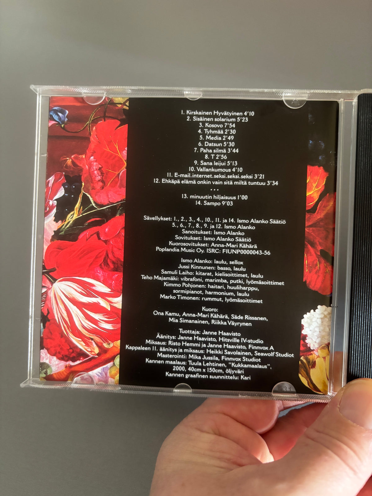 Ismo Alanko Säätiö: Sisäinen Solarium, CD, Poko Rekords, Finland 2000