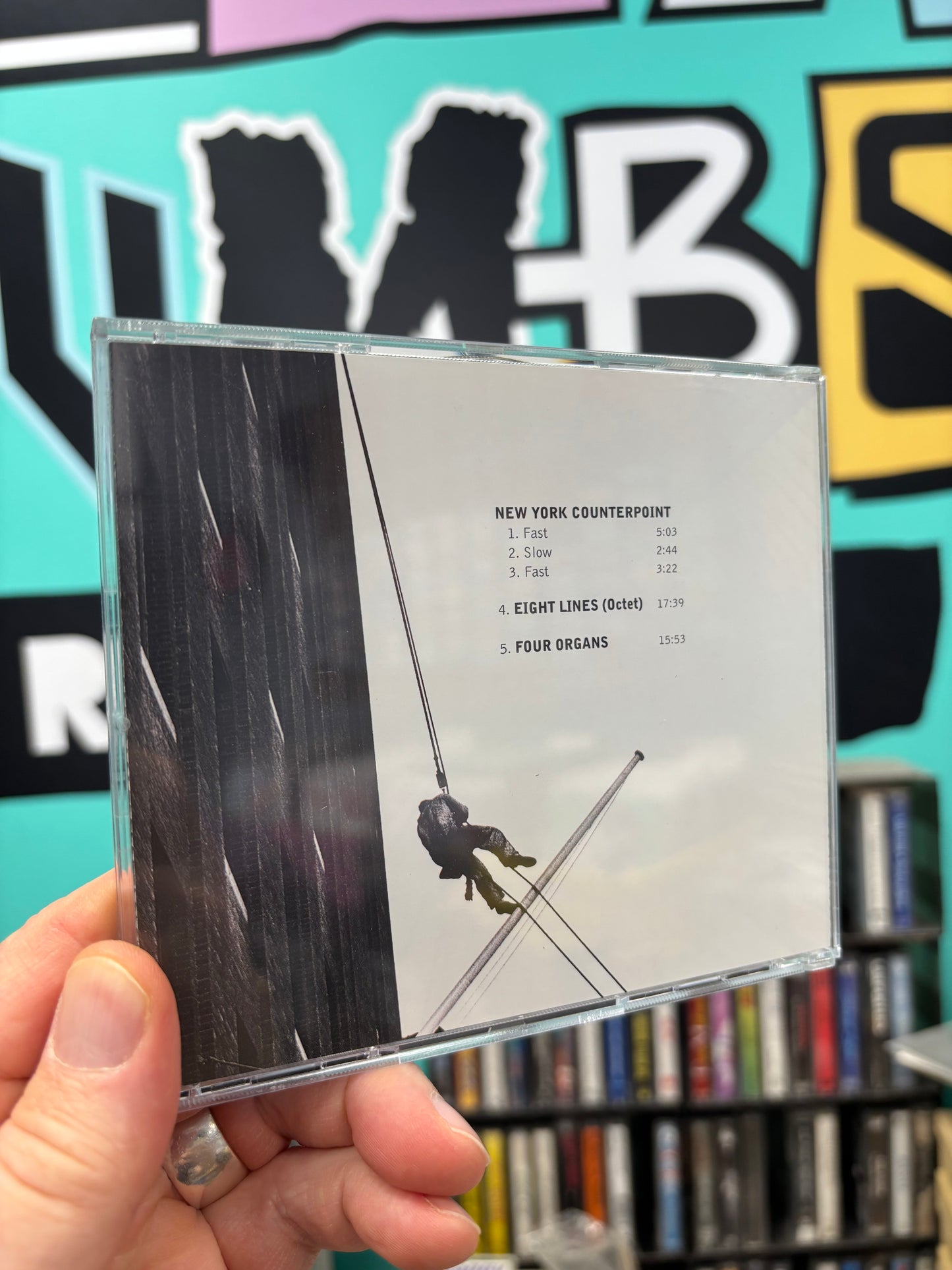 Steve Reich: New York Counterpoint/Eight Lines/Four Organs, CD, Nonesuch, Europe 2000