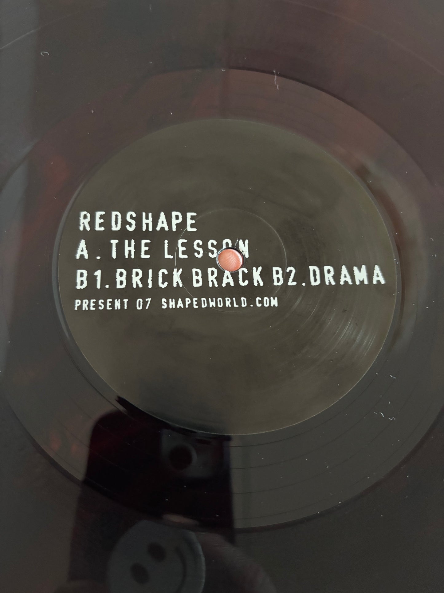Redshape: Red Pack, 2x12inch, Only pressing, Red Marbled, Dark Red Marbled, Present, Germany 2010