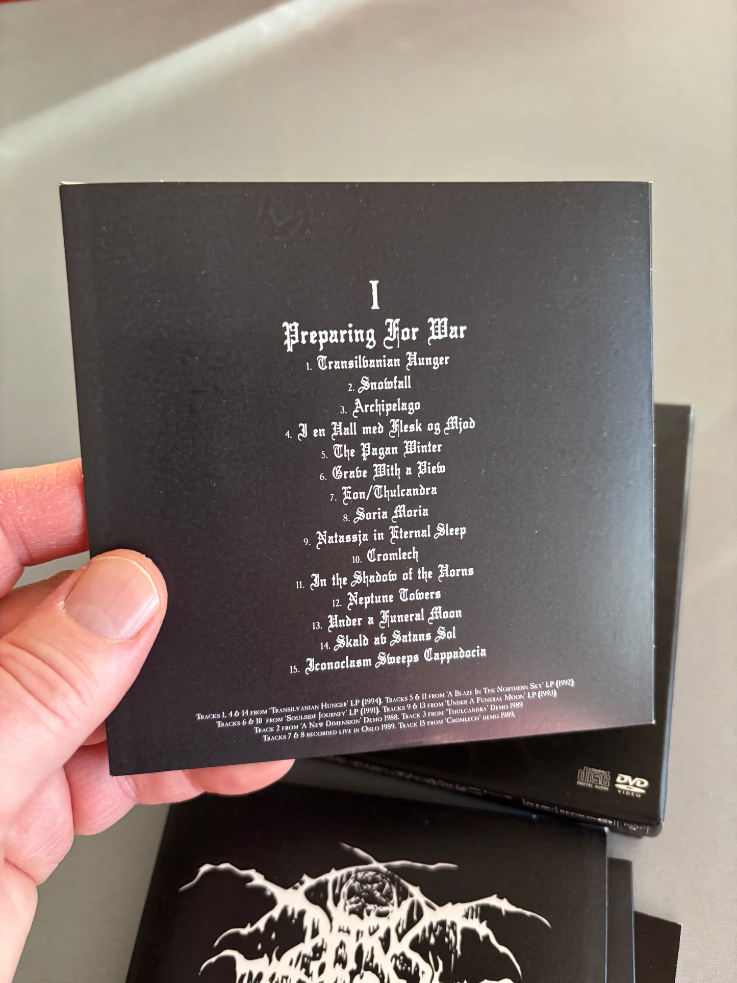 Darkthrone: Preparing For War, 2CD, DVD, Box Set, Special Edition, Compilation, reissue, Peaceville, Tyrant Syndicate, UK 2006