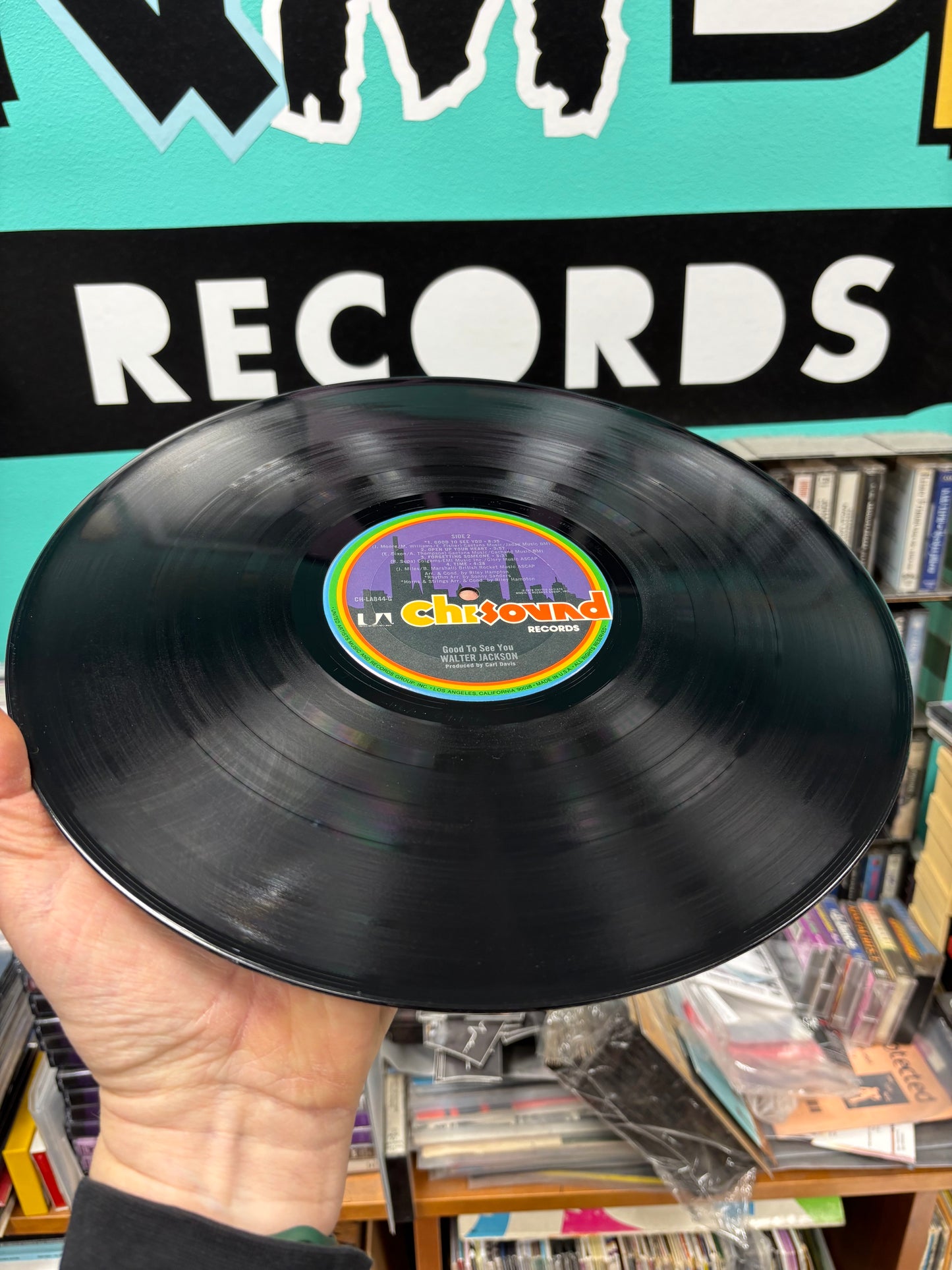 Walter Jackson: Good to see you, LP, Terre Haute pressing, Chi Sound Records, US 1978