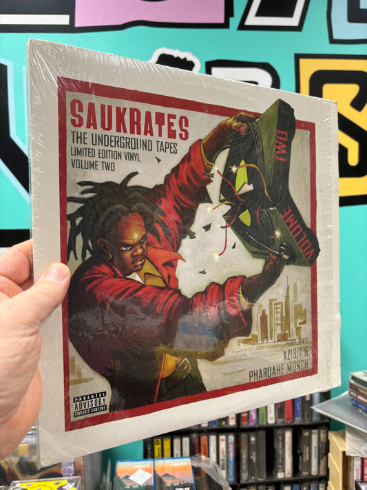 Saukrates - The Underground Tapes Vol. 2, Only pressing, 12inch, EP, Limited Edition, Serious Entertainment, Inc., US 1999