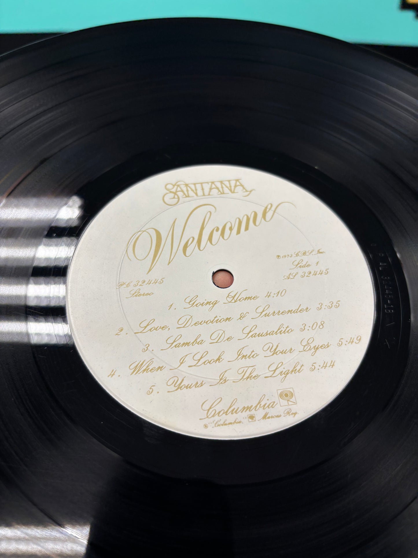 Santana: Welcome, LP, gatefold, Santa Maria pressing, Columbia, US 1973