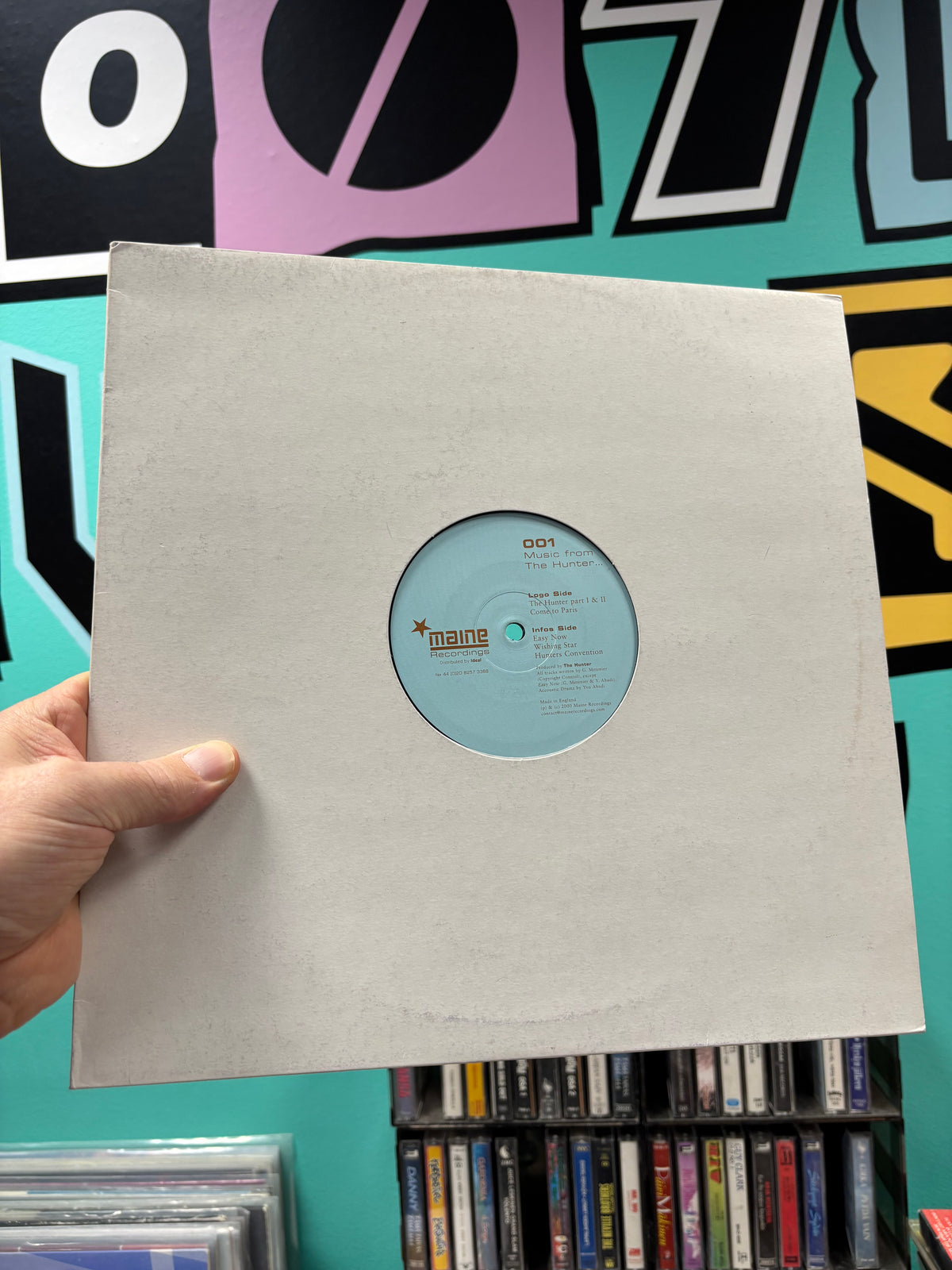 The Hunter: Music From The Hunter, 12inch, Only official pressing, Maine Recordings, France 2000